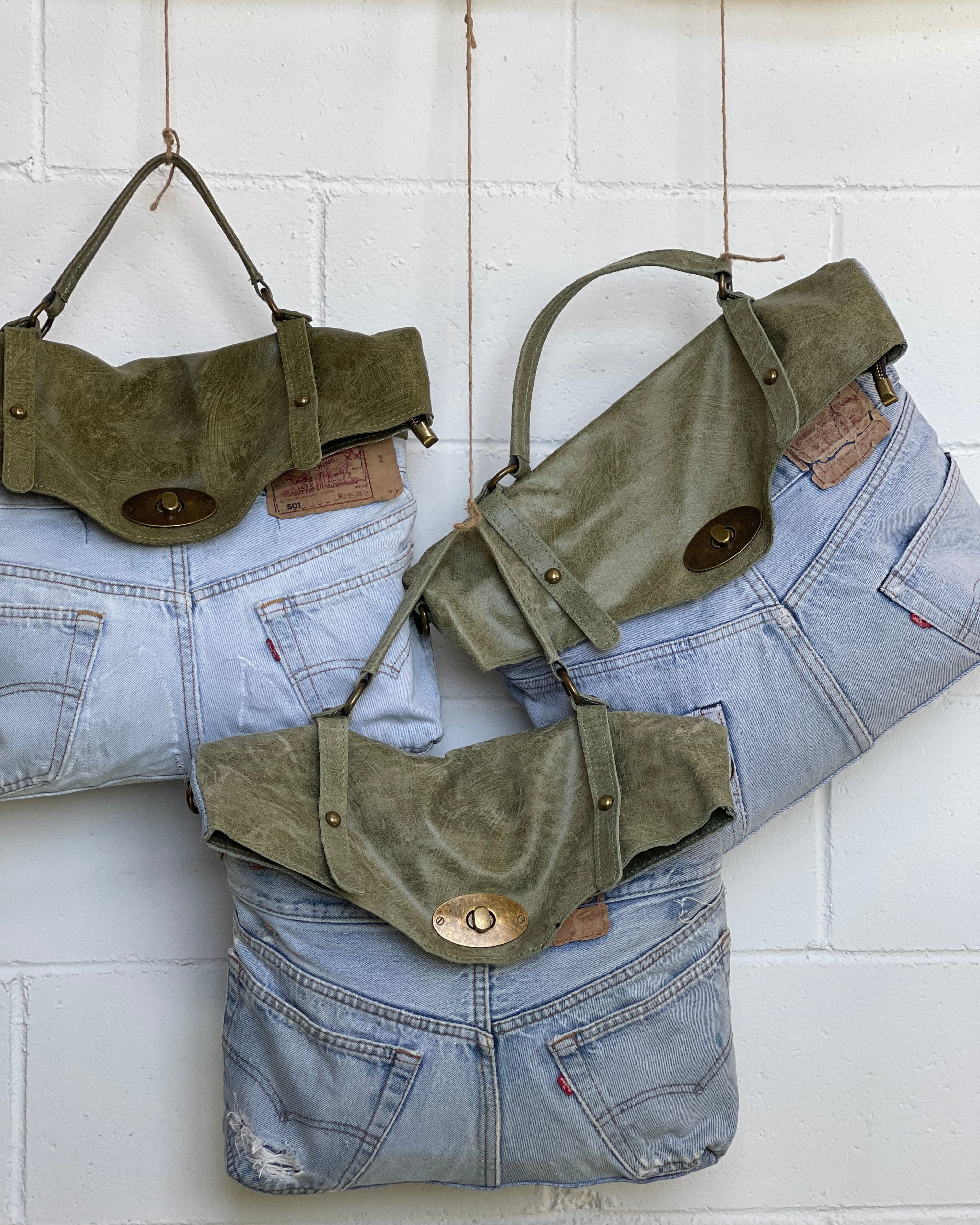 Bolso Jean Solapa kaki