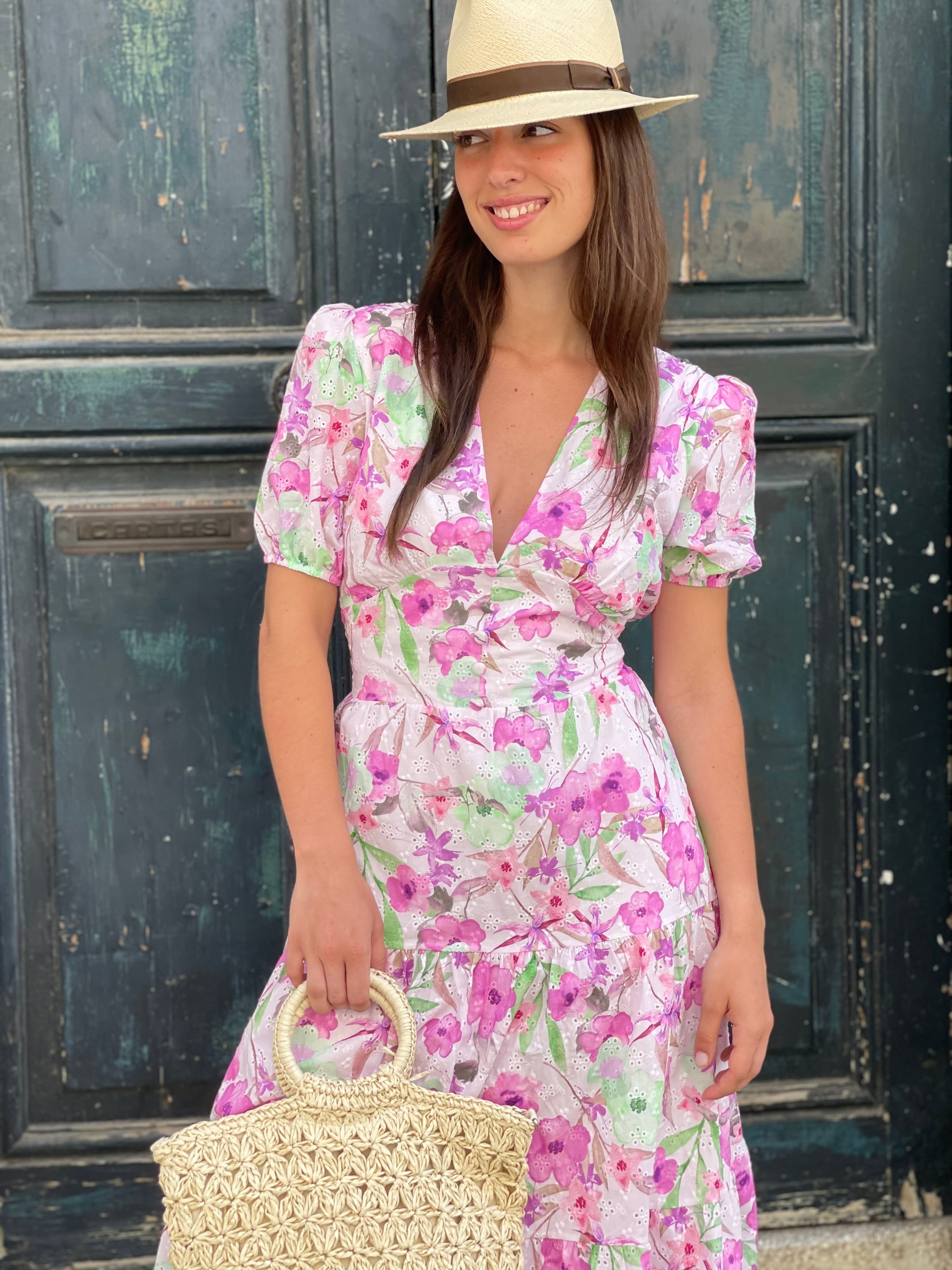 Vestido Mónica violeta