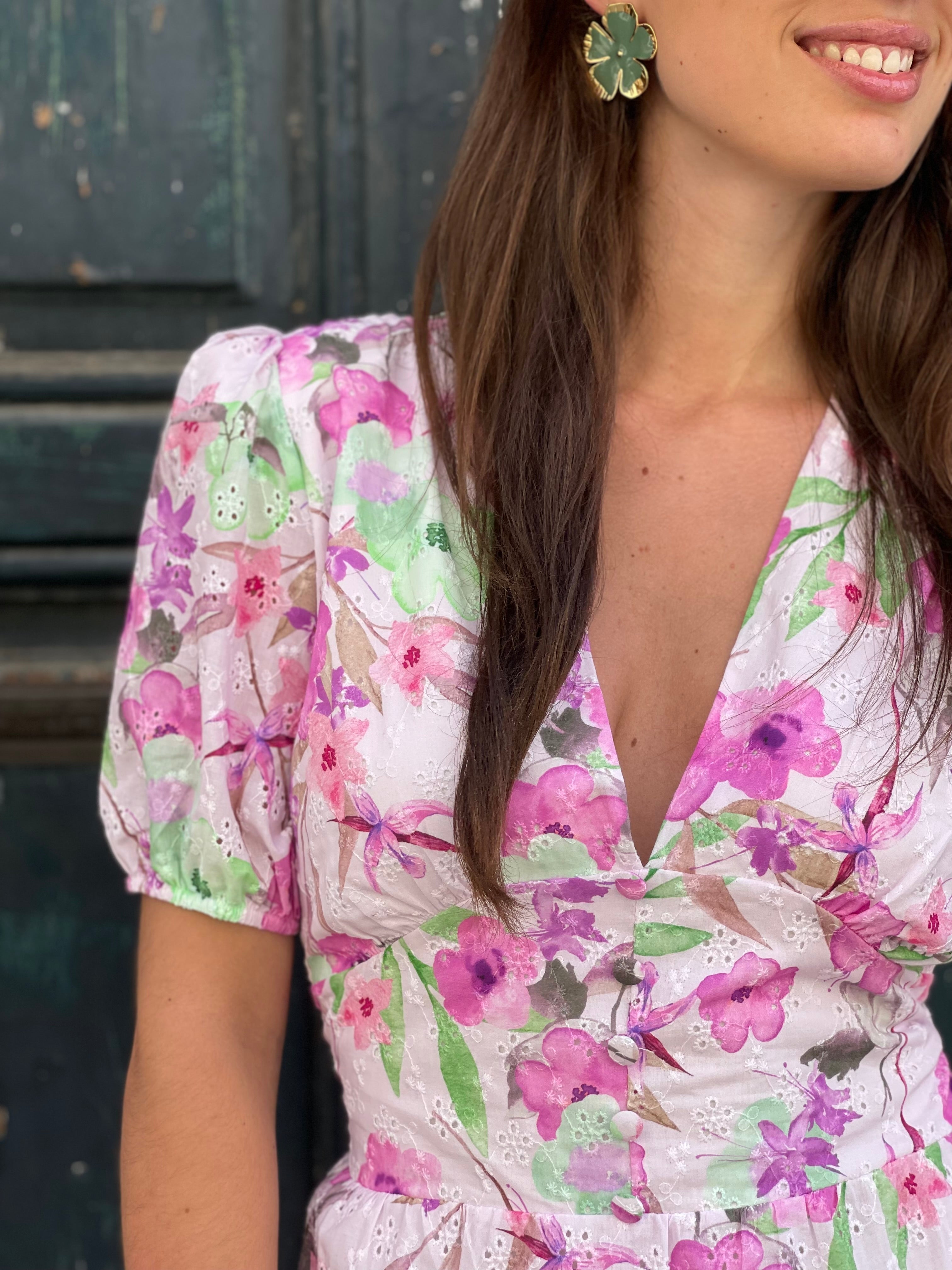 Vestido Mónica violeta