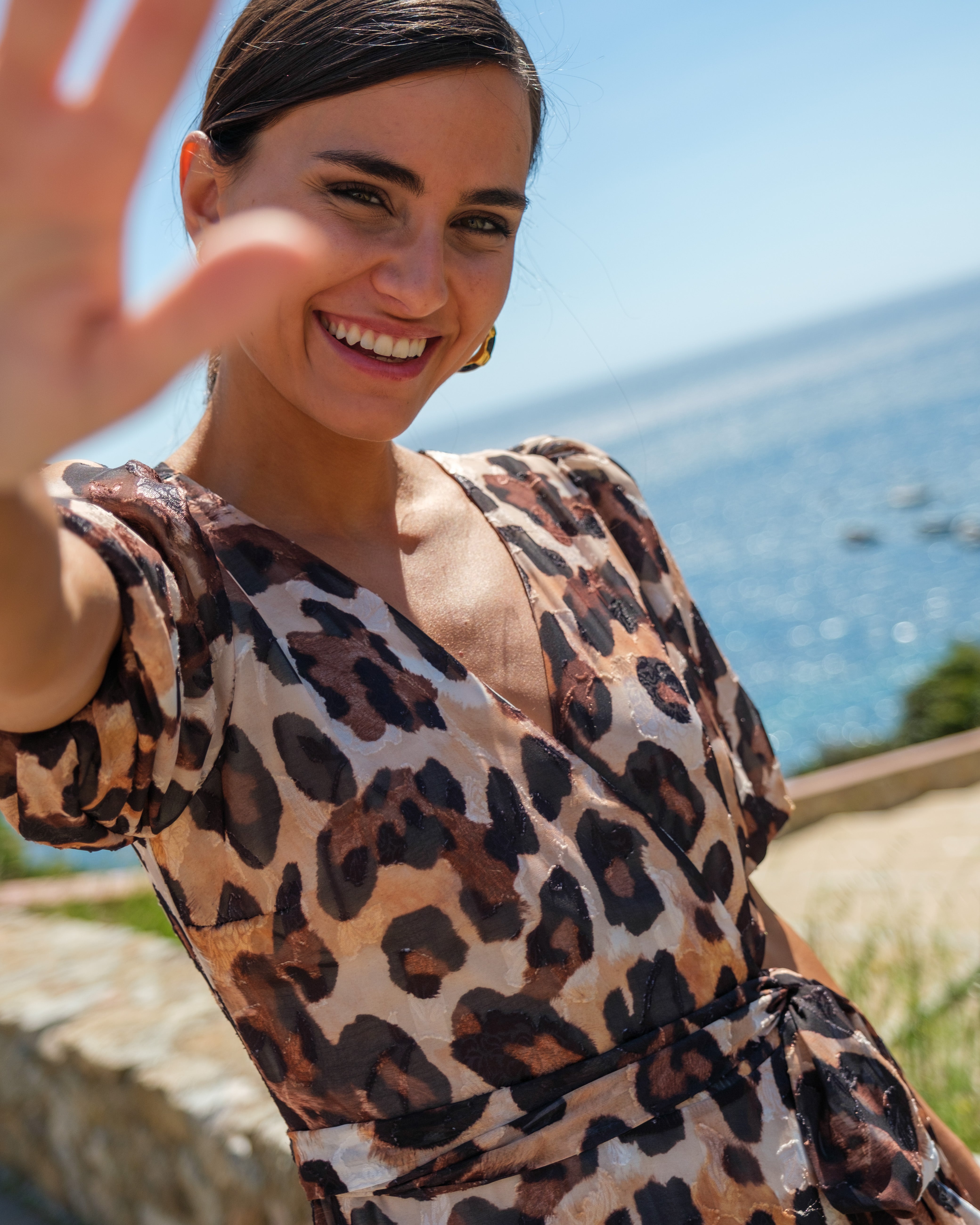 Vestido Vega Leopardo
