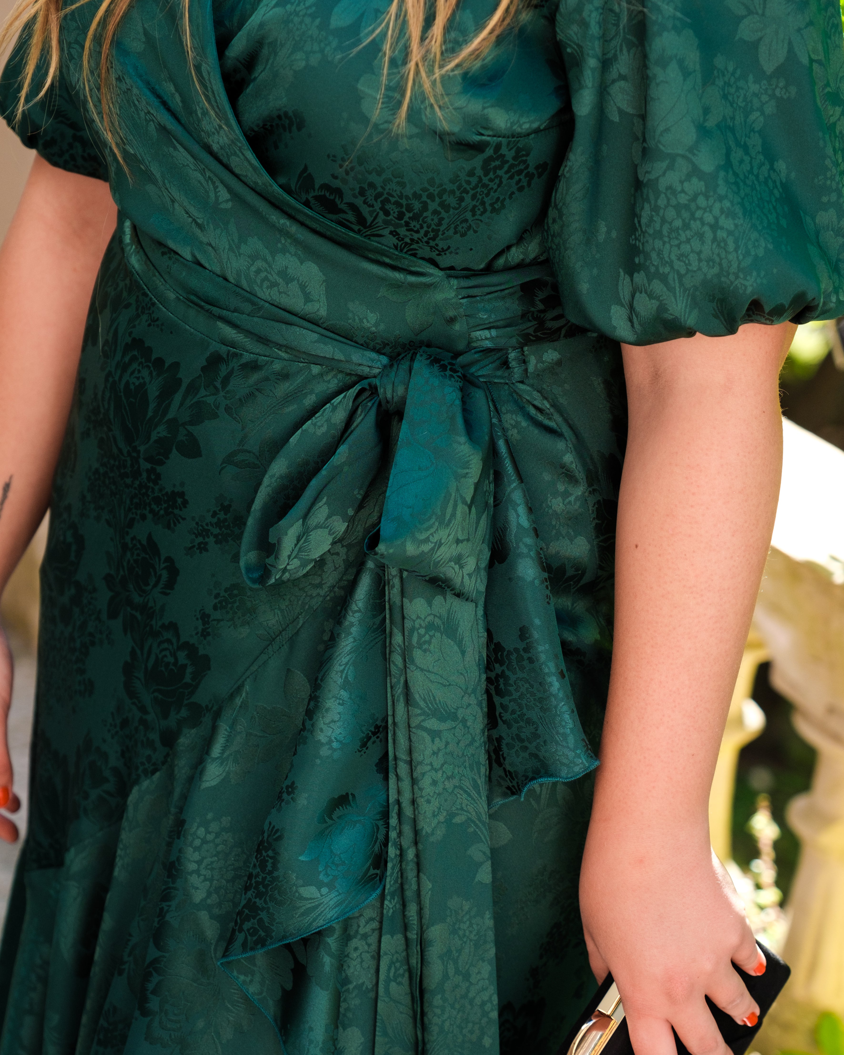 Vestido Lola Verde Botella