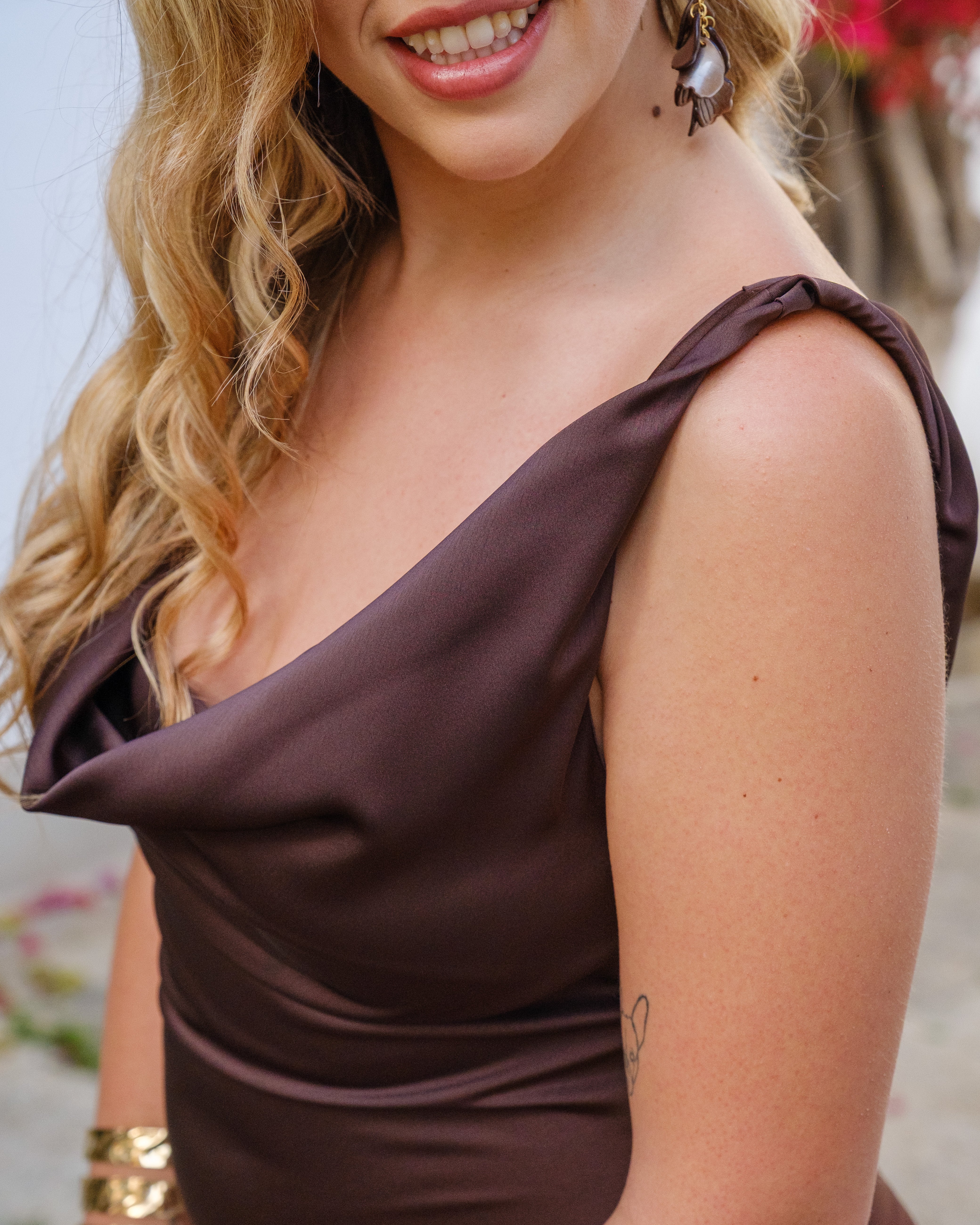 Vestido Ameli Marrón