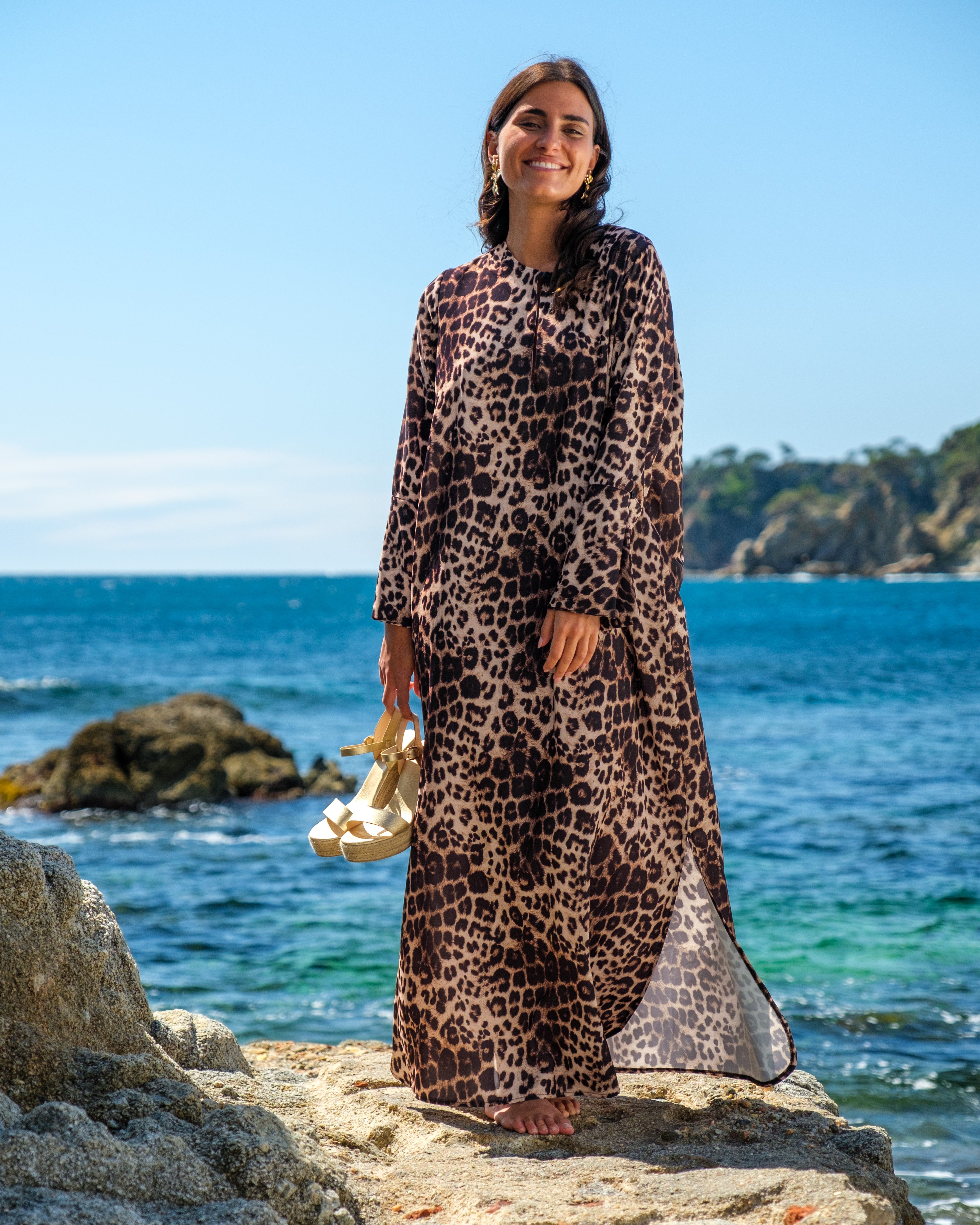 Vestido estilo caftán Gavalí
