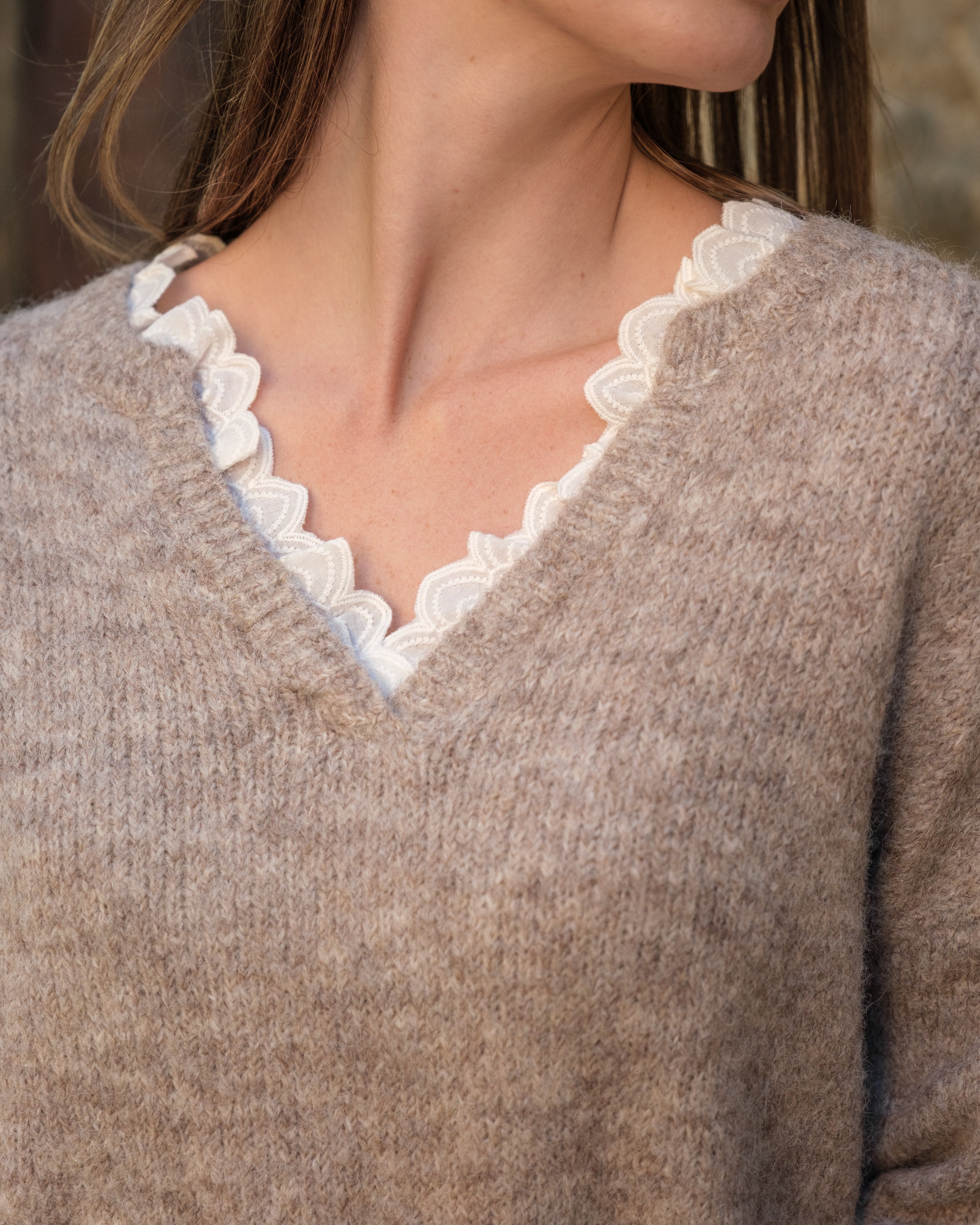 Jersey Sophie taupe