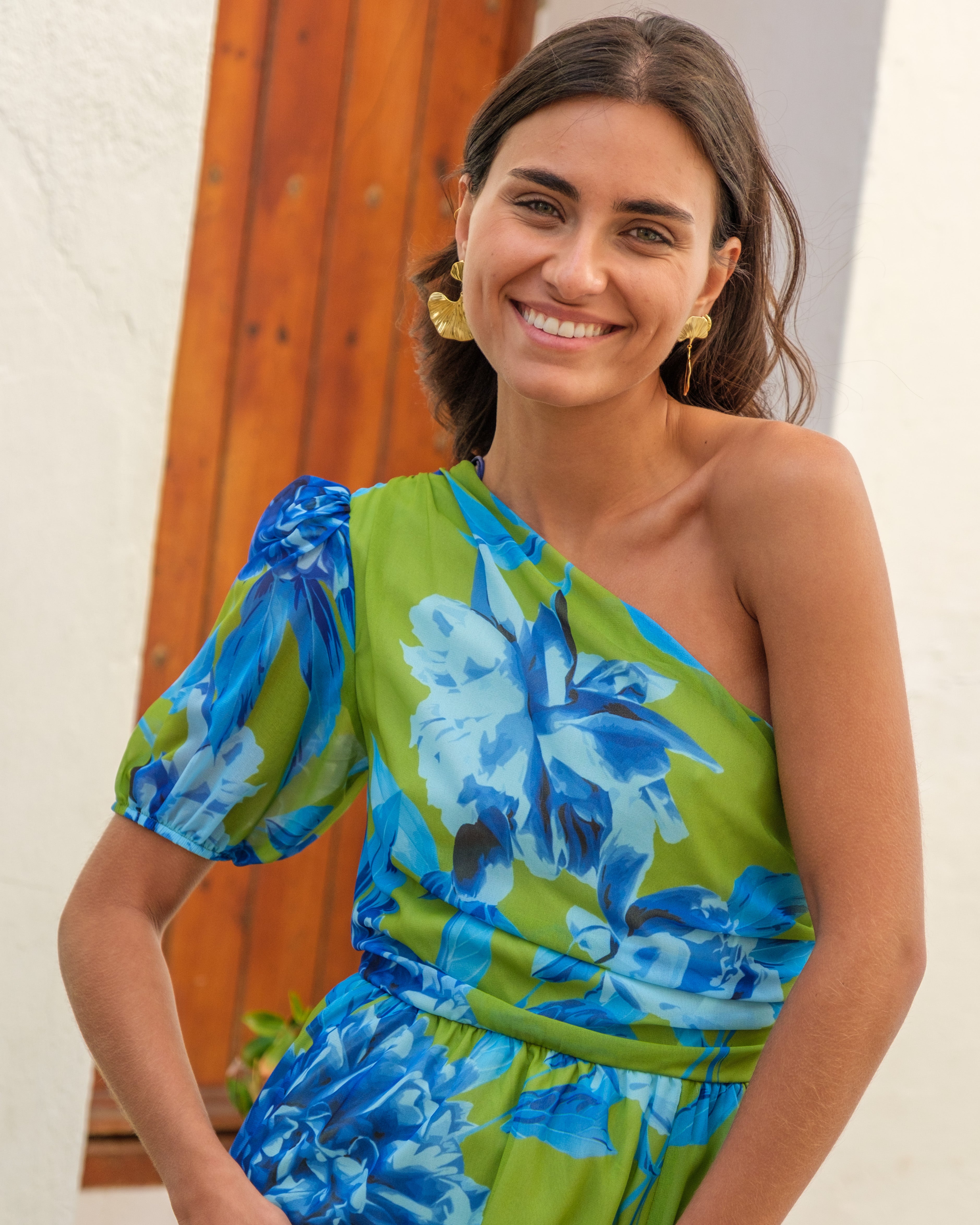 Vestido Magnolia Verde