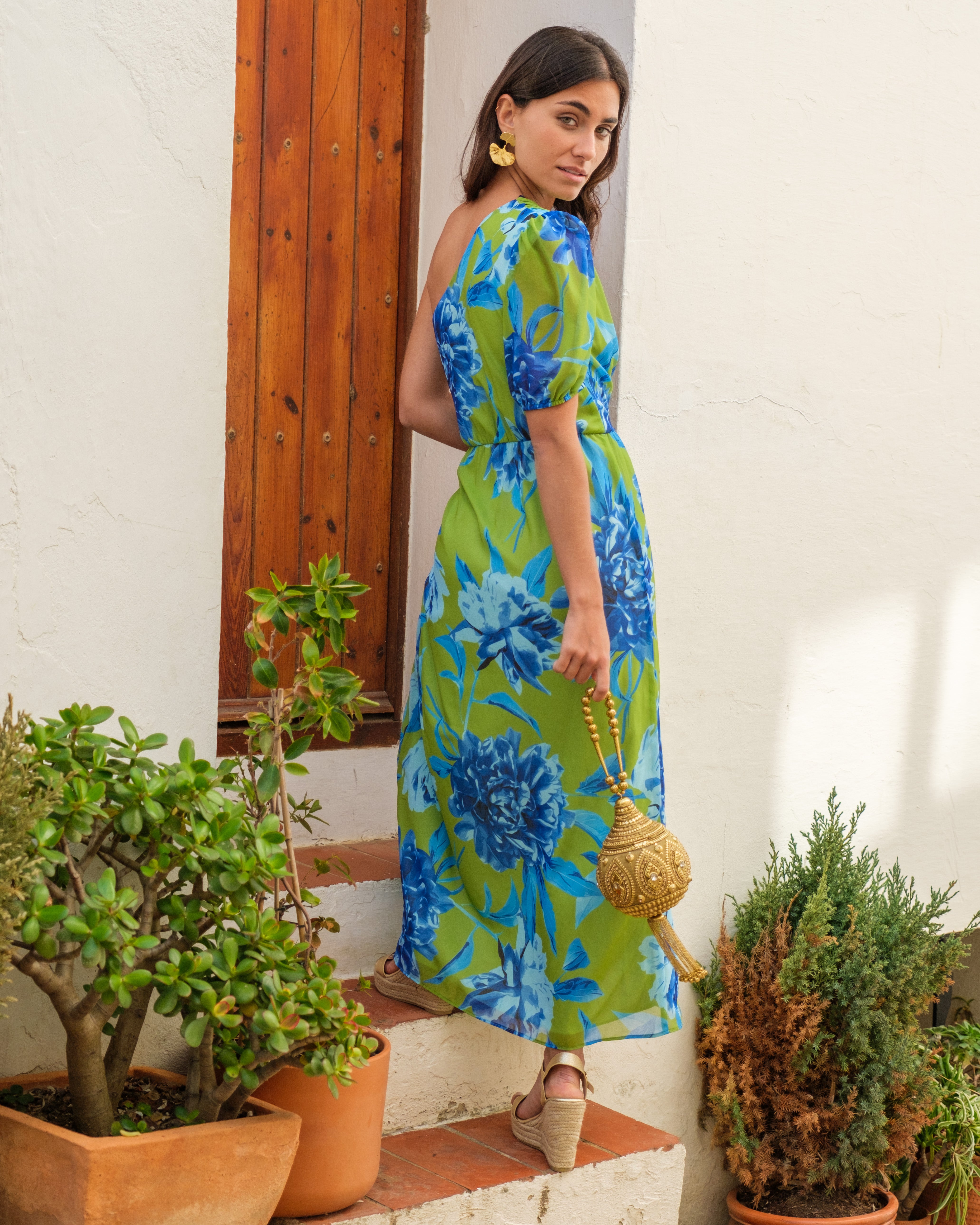 Vestido Magnolia Verde
