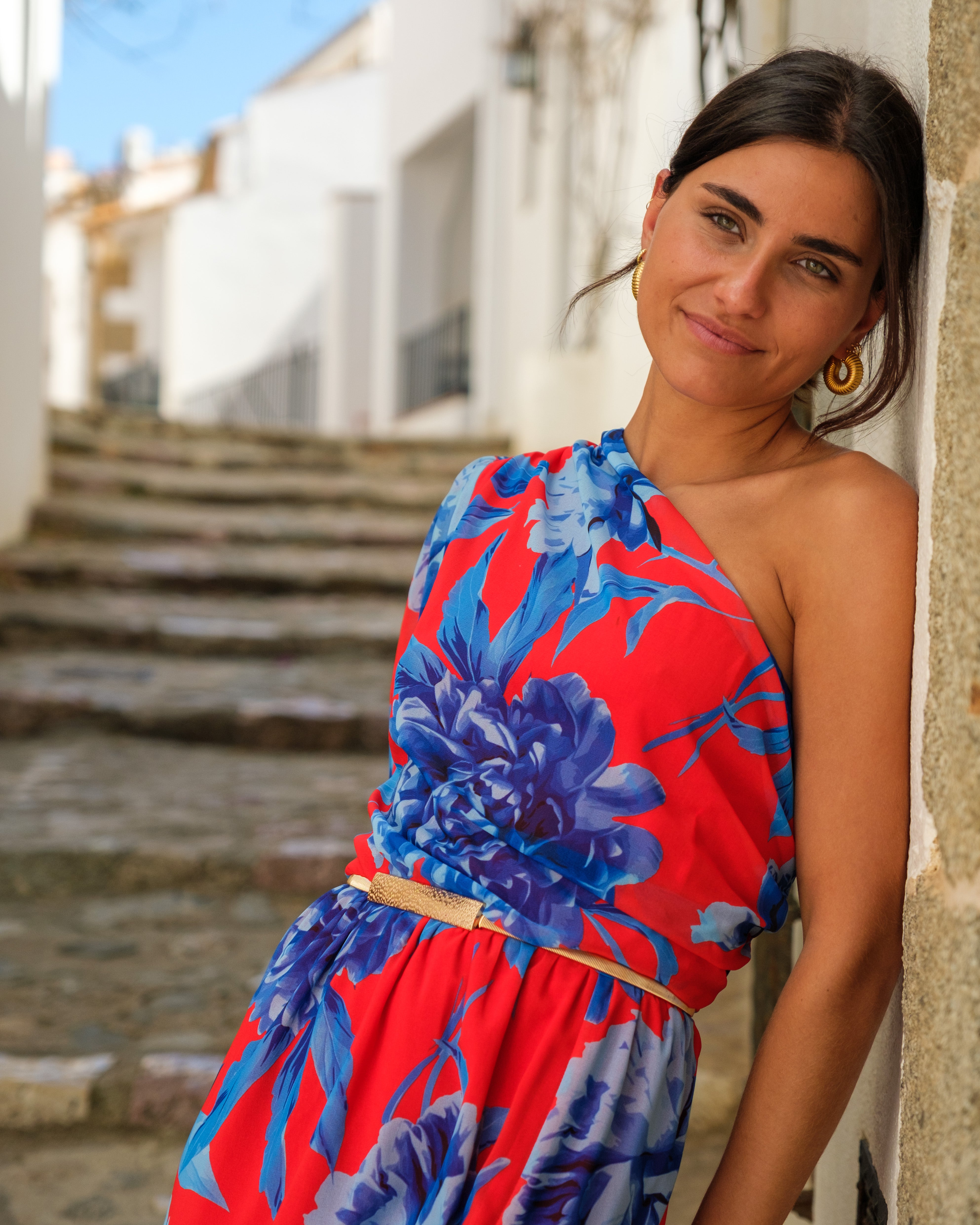 Vestido Magnolia Rojo