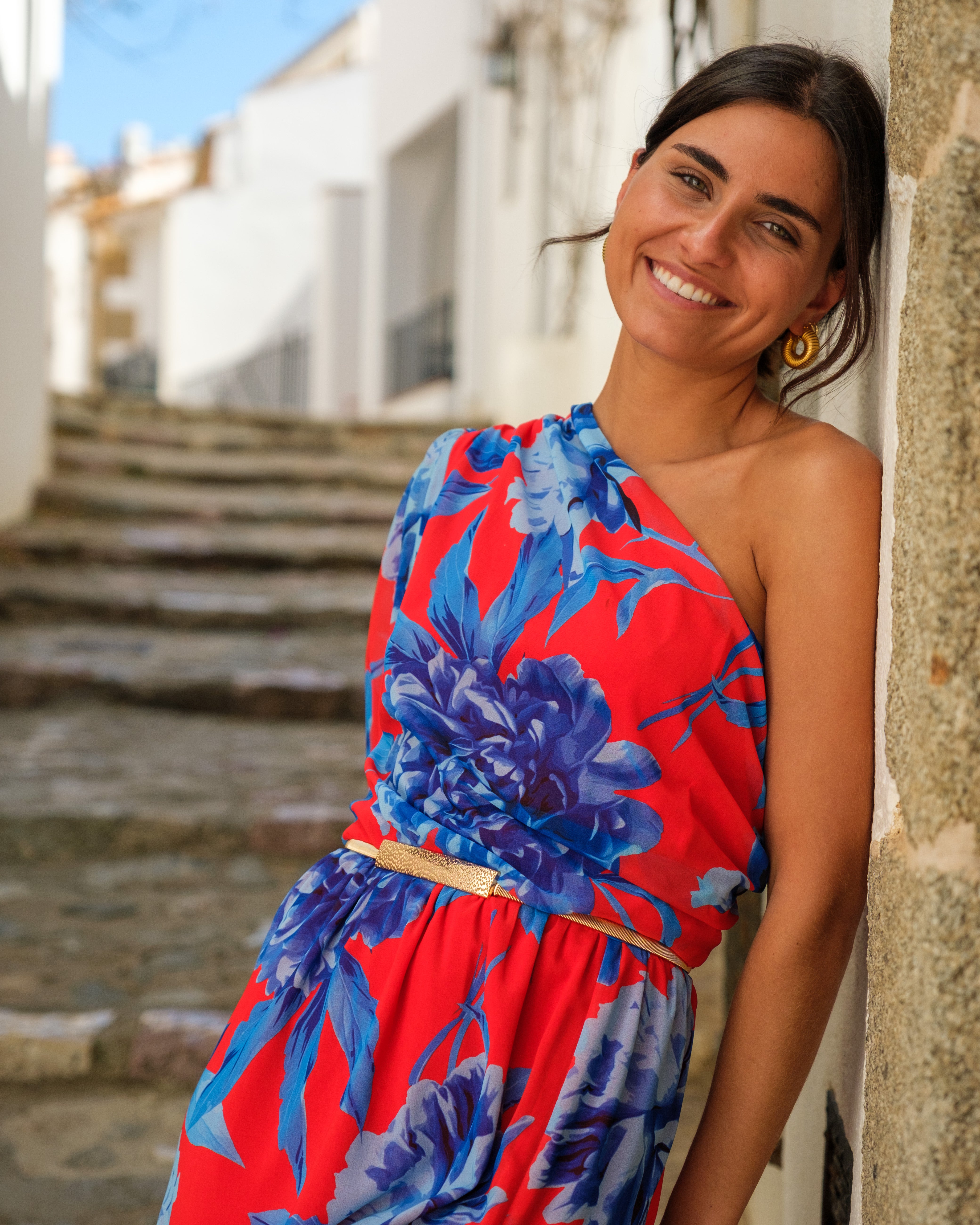 Vestido Magnolia Rojo