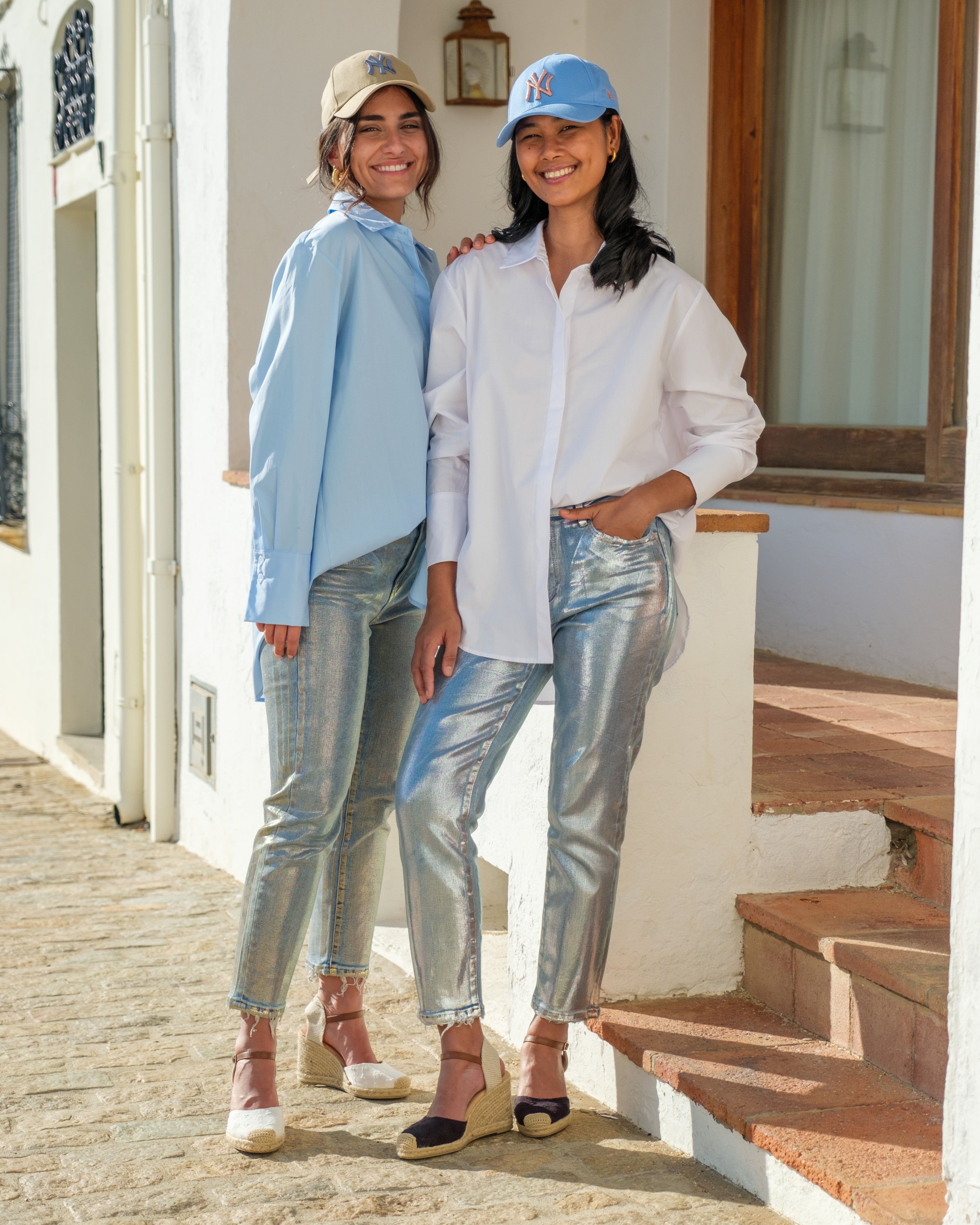 Camisa blanca lisa