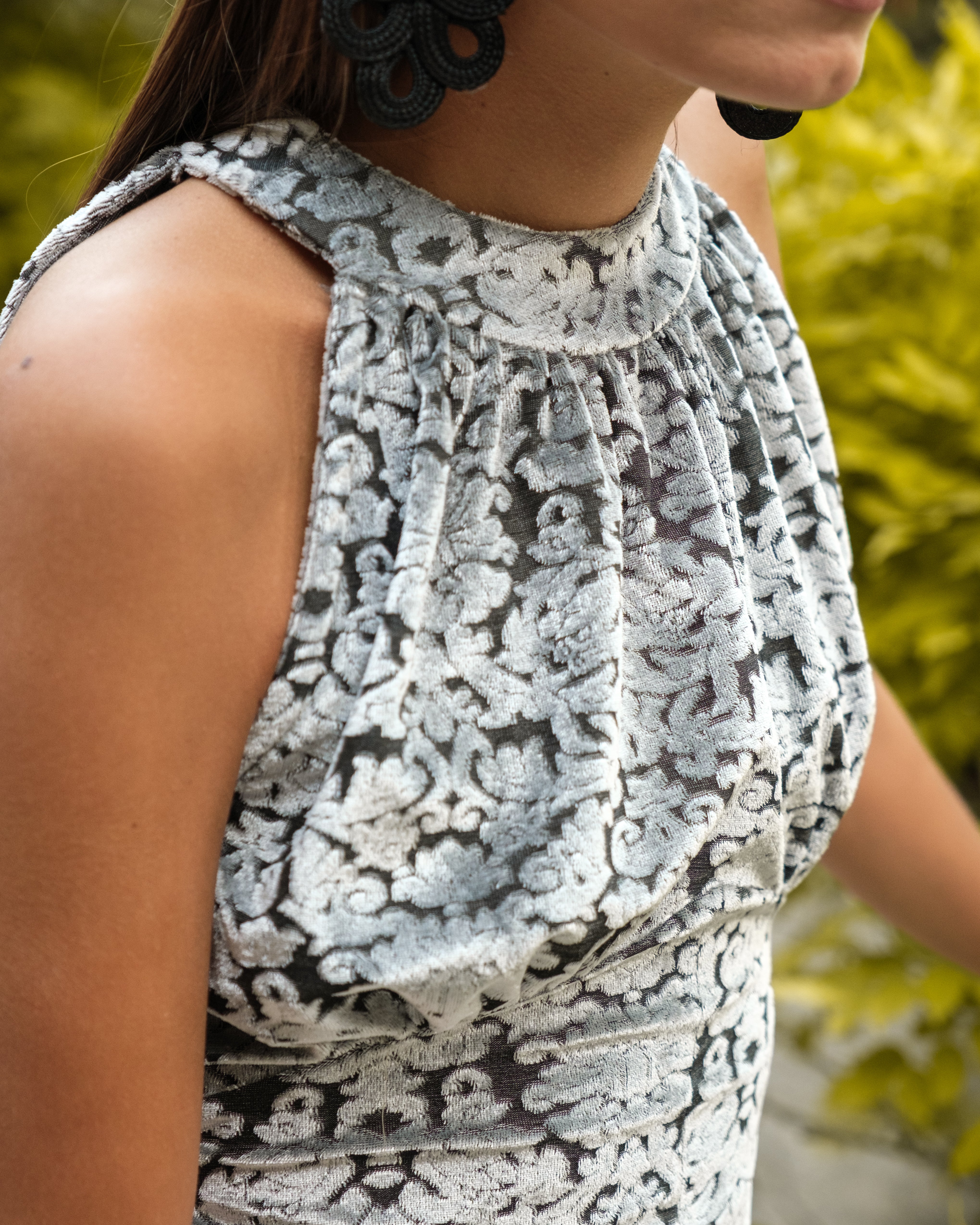 Vestido Beatriz Plata
