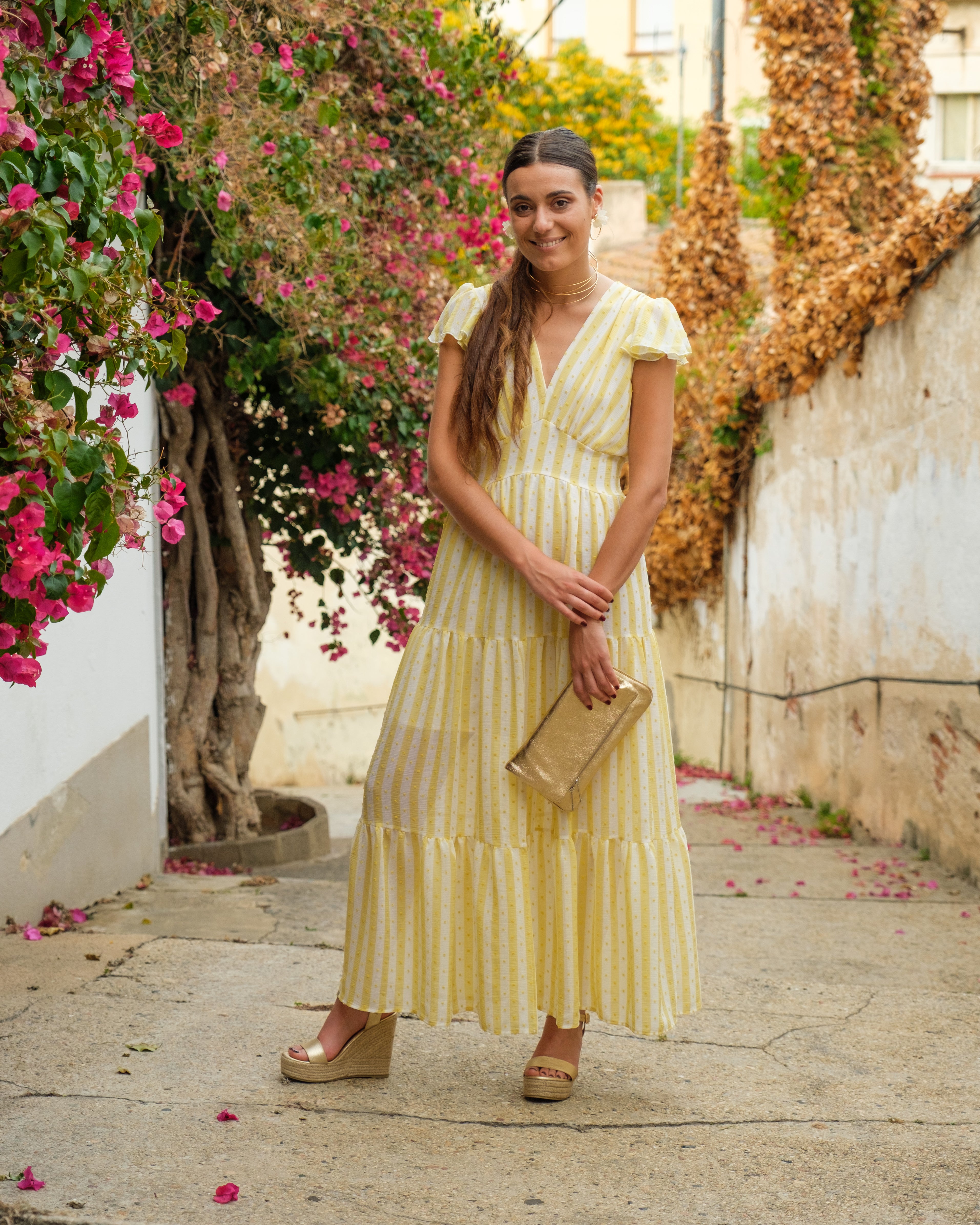 Vestido Eugenia Amarillo - !QUEDAN POCOS!