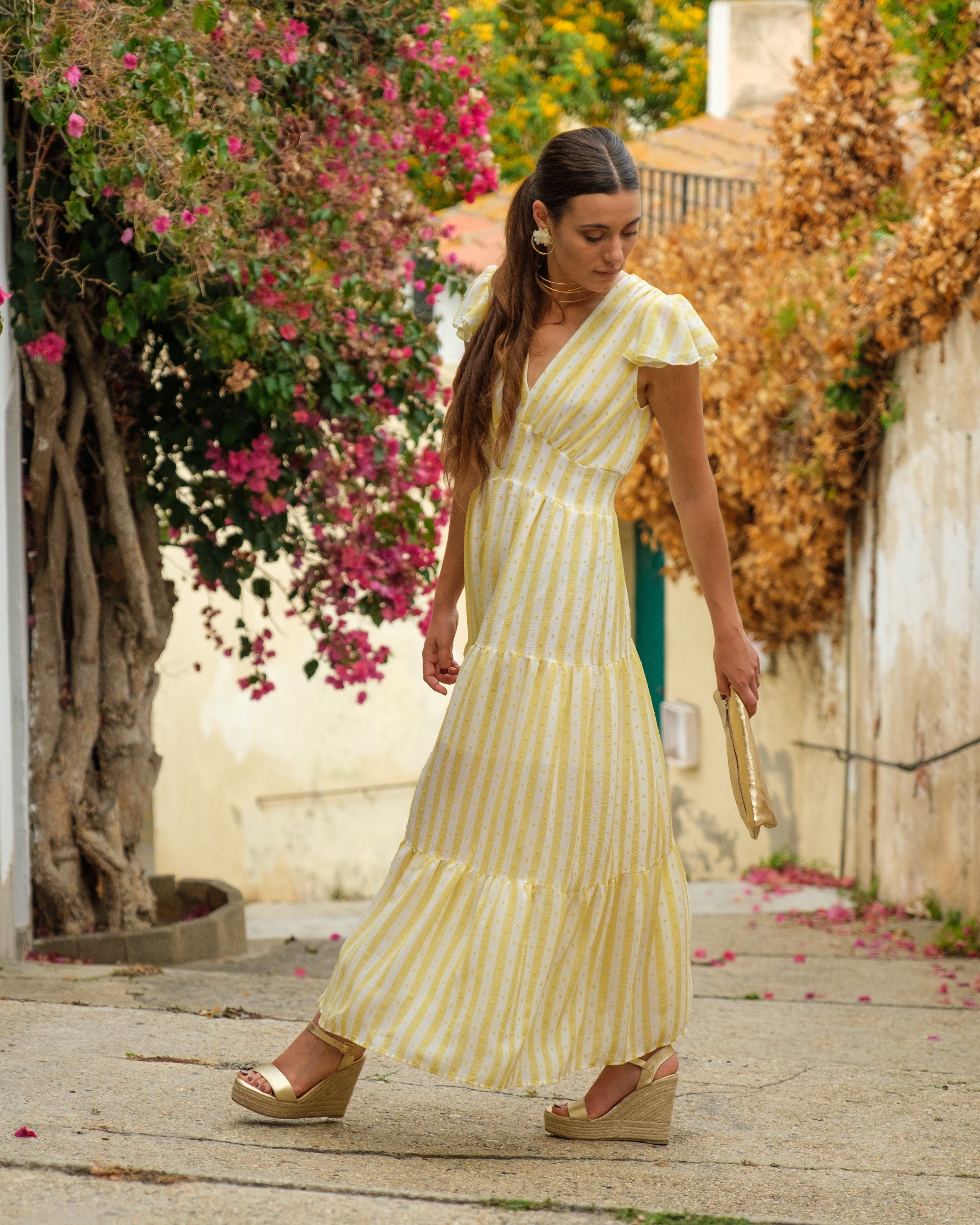 Vestido Eugenia Amarillo - !QUEDAN POCOS!