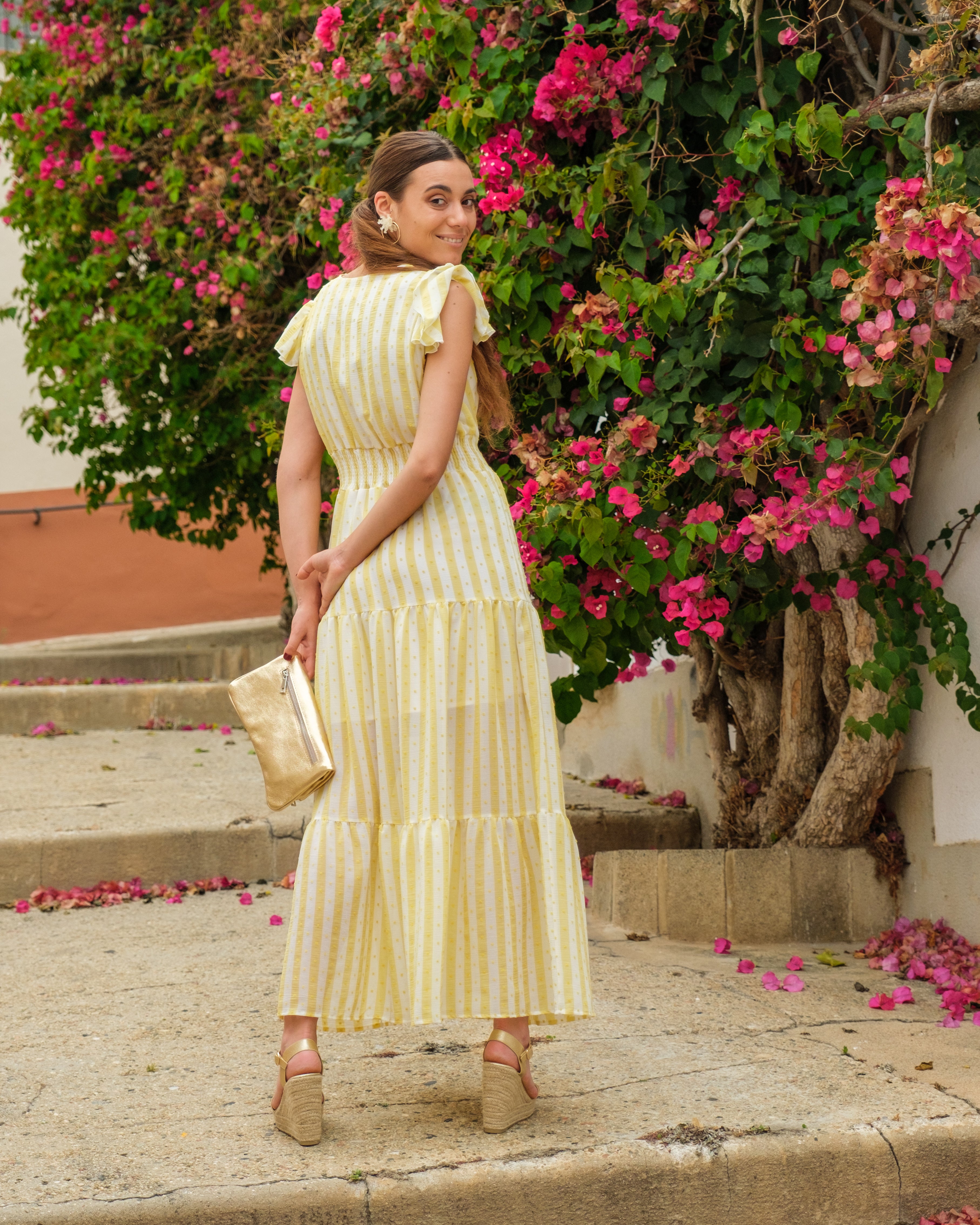 Vestido Eugenia Amarillo - !QUEDAN POCOS!