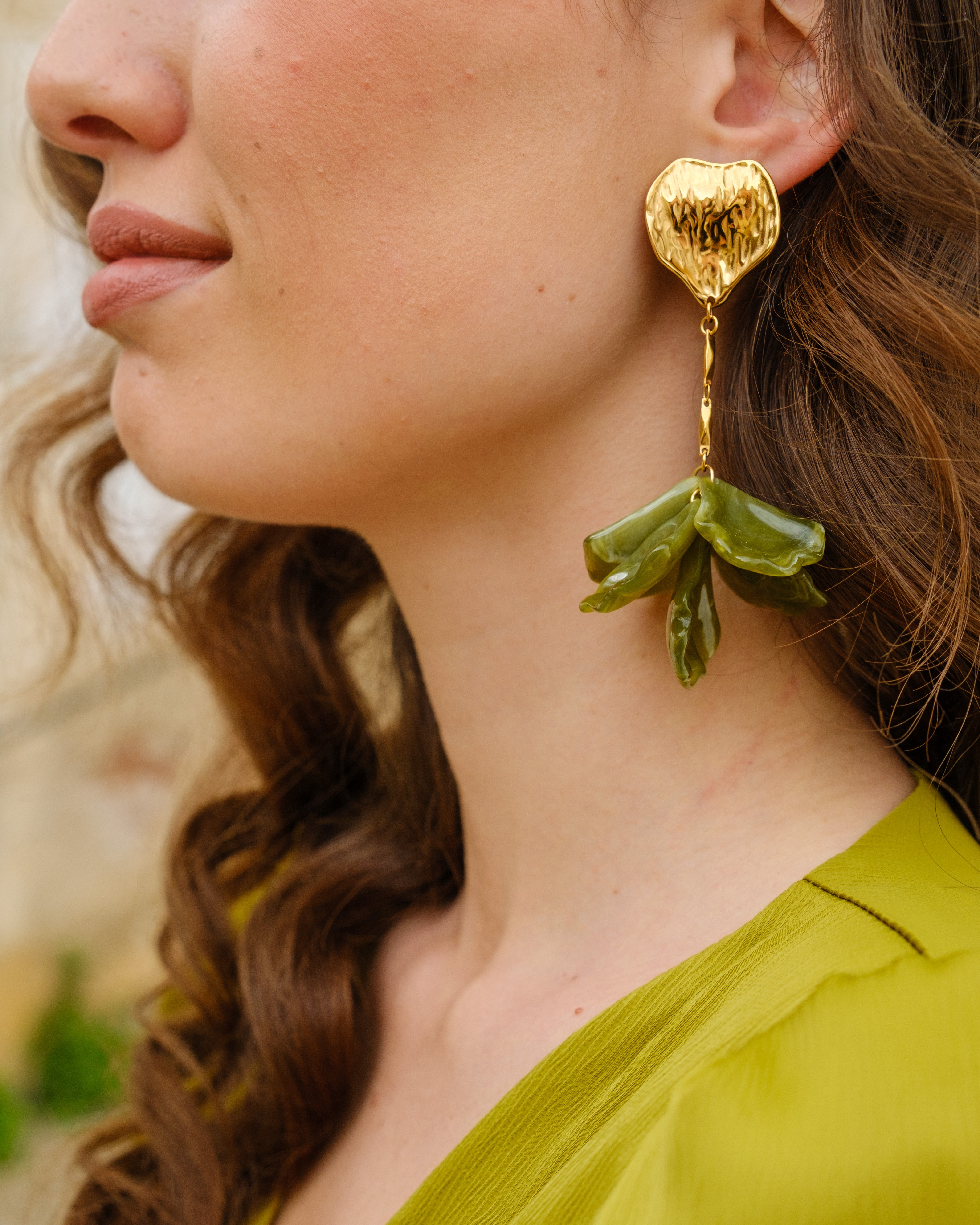 Vestido Lola Verde Aceite