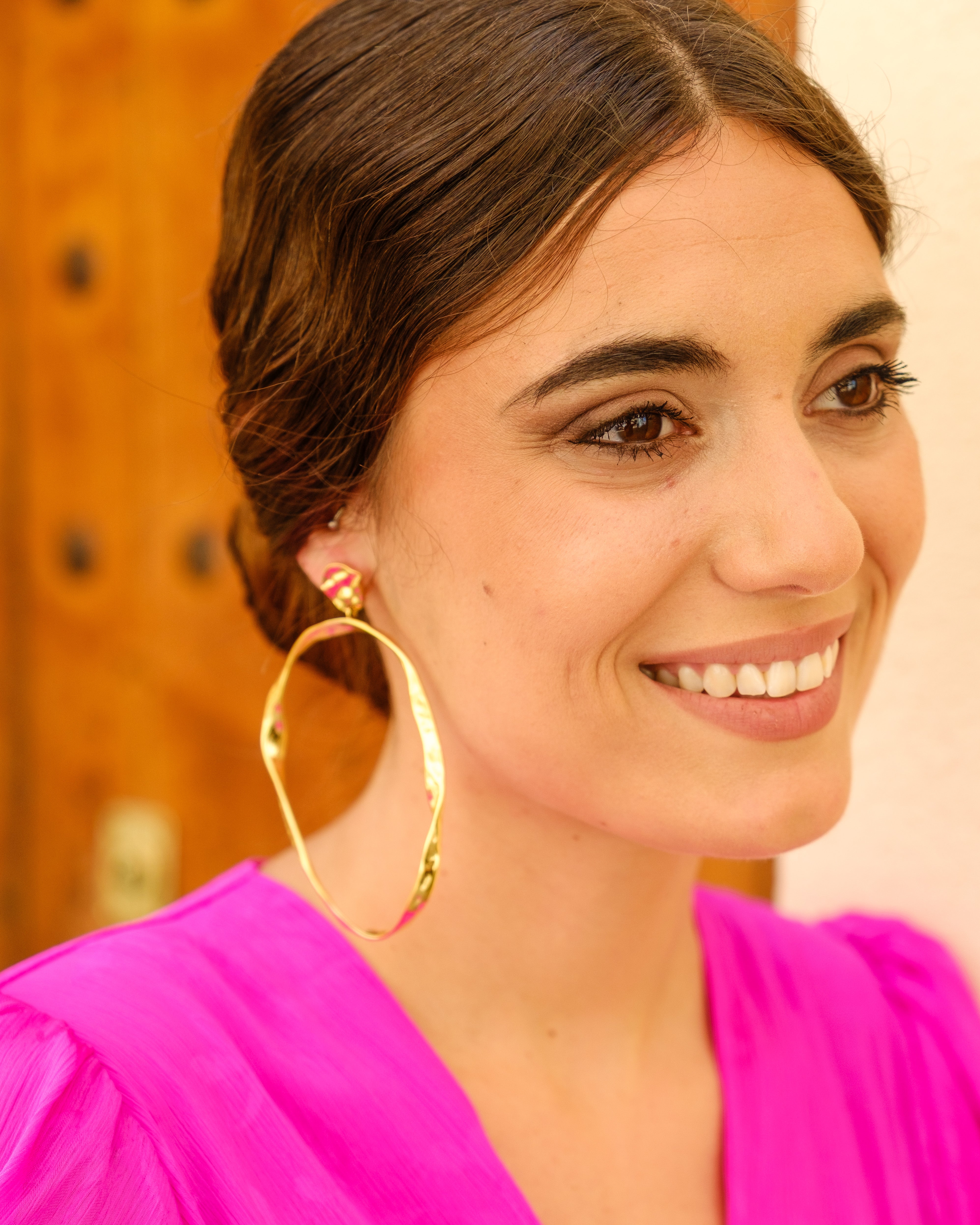 Vestido Carmesí Fucsia