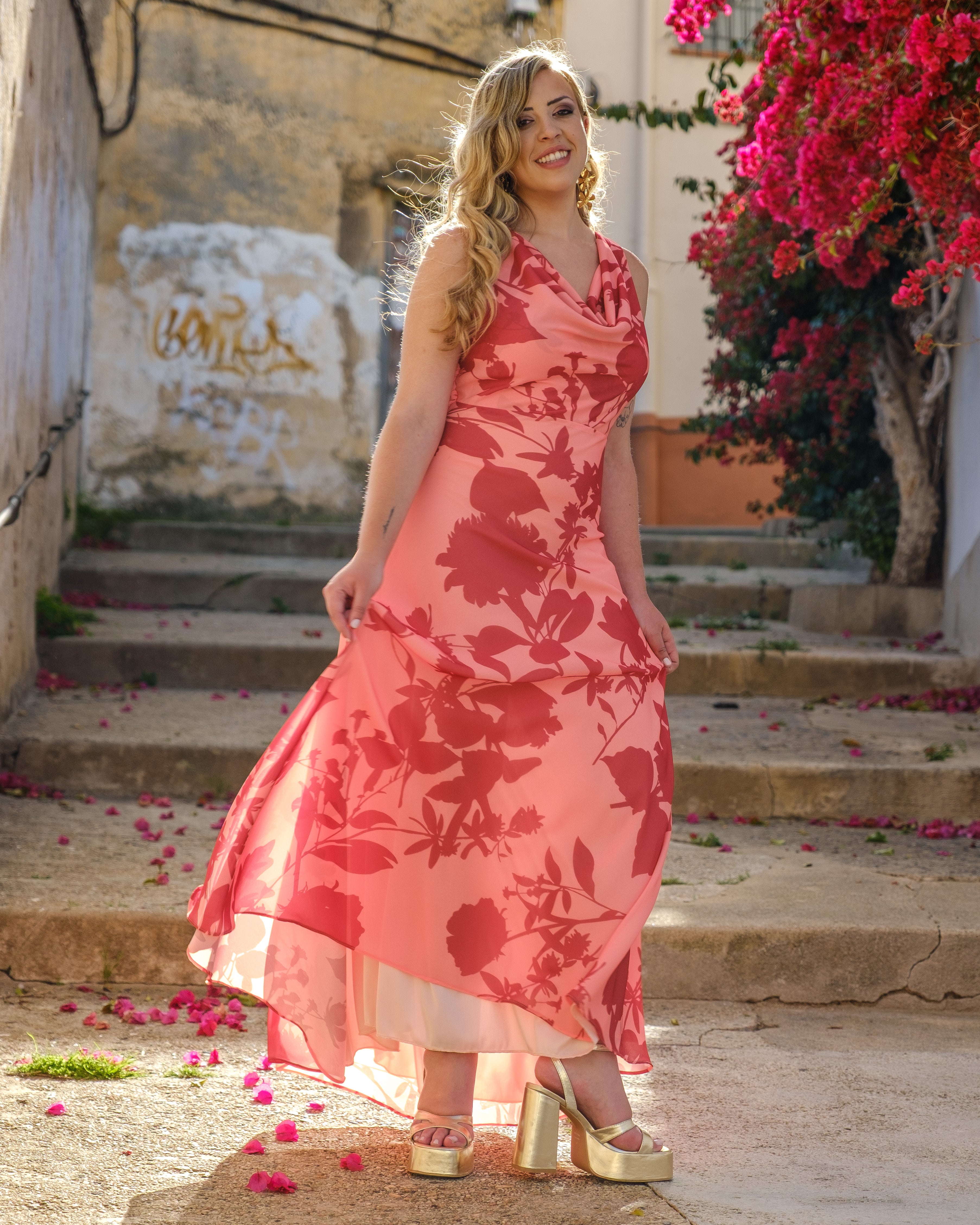 Vestido Constanza Estampado