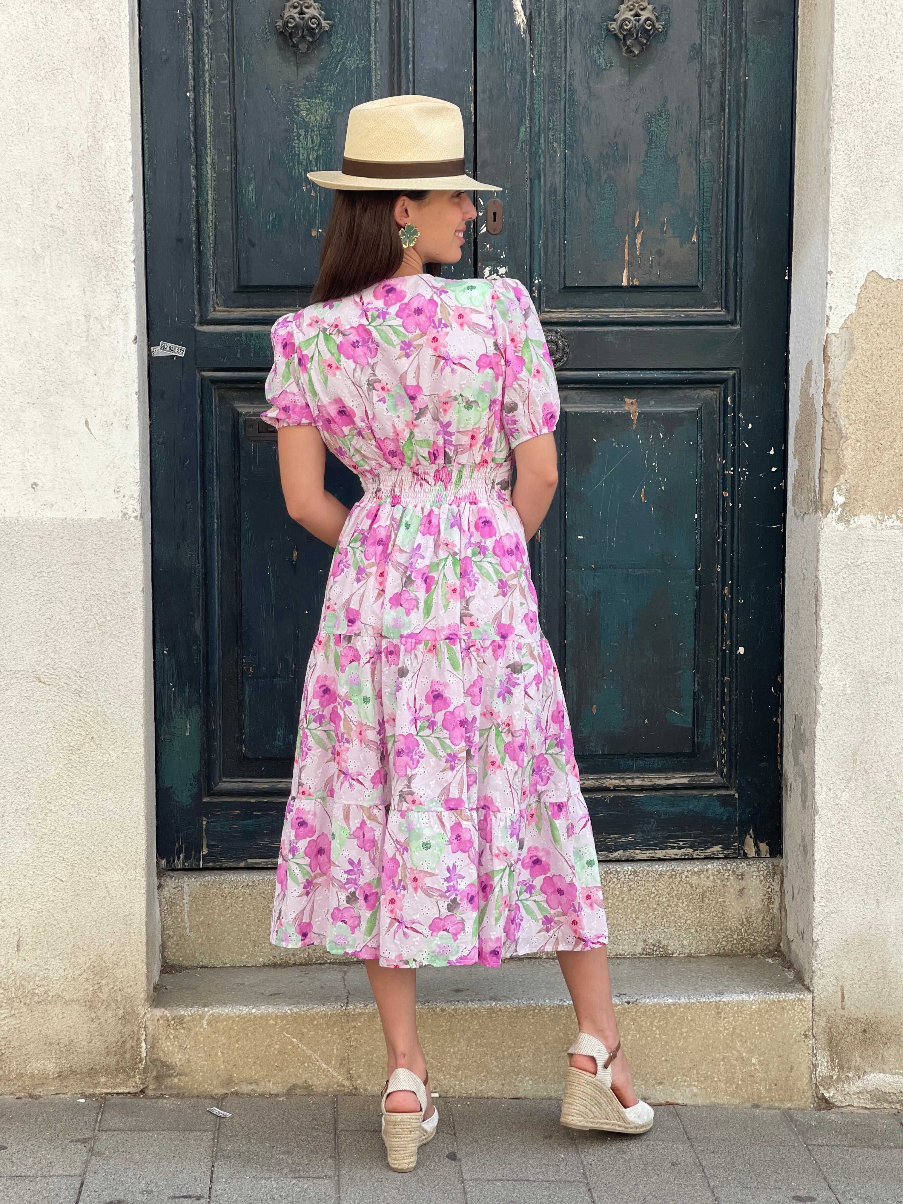 Vestido Mónica violeta