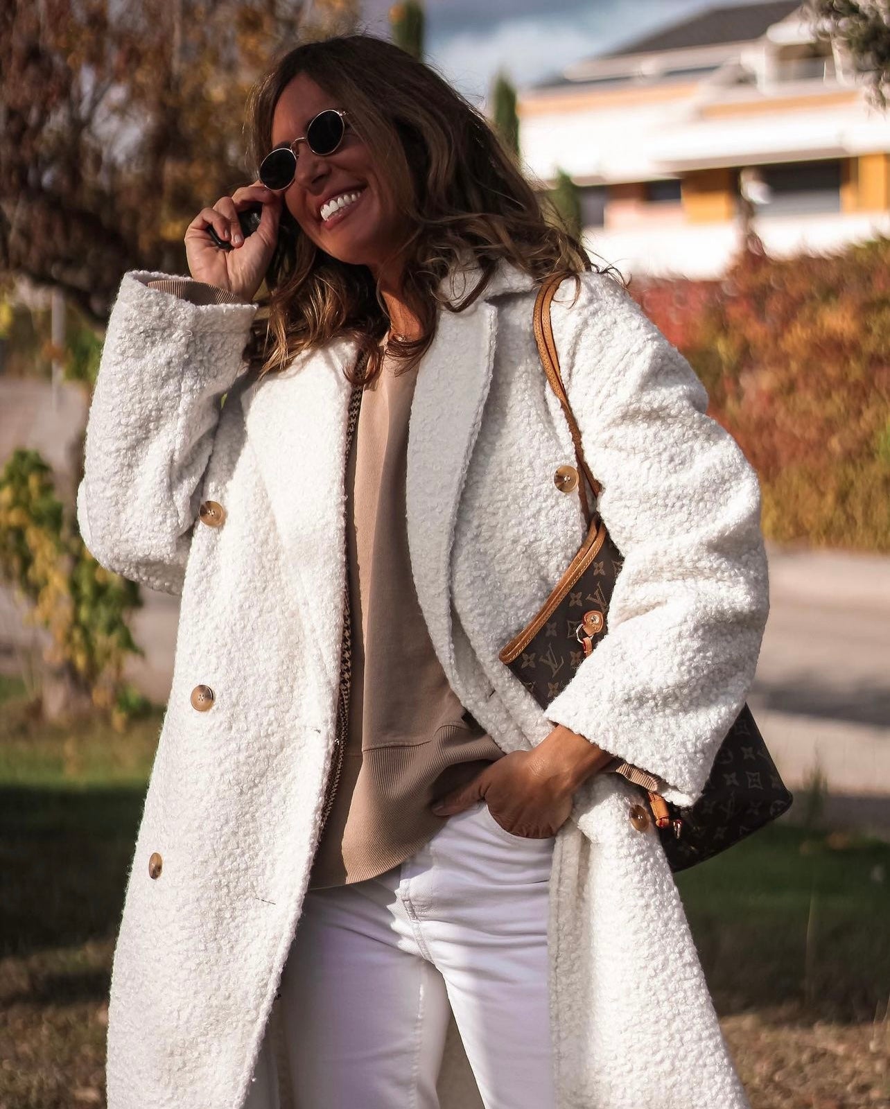 Abrigo Magnolia baguilla crudo