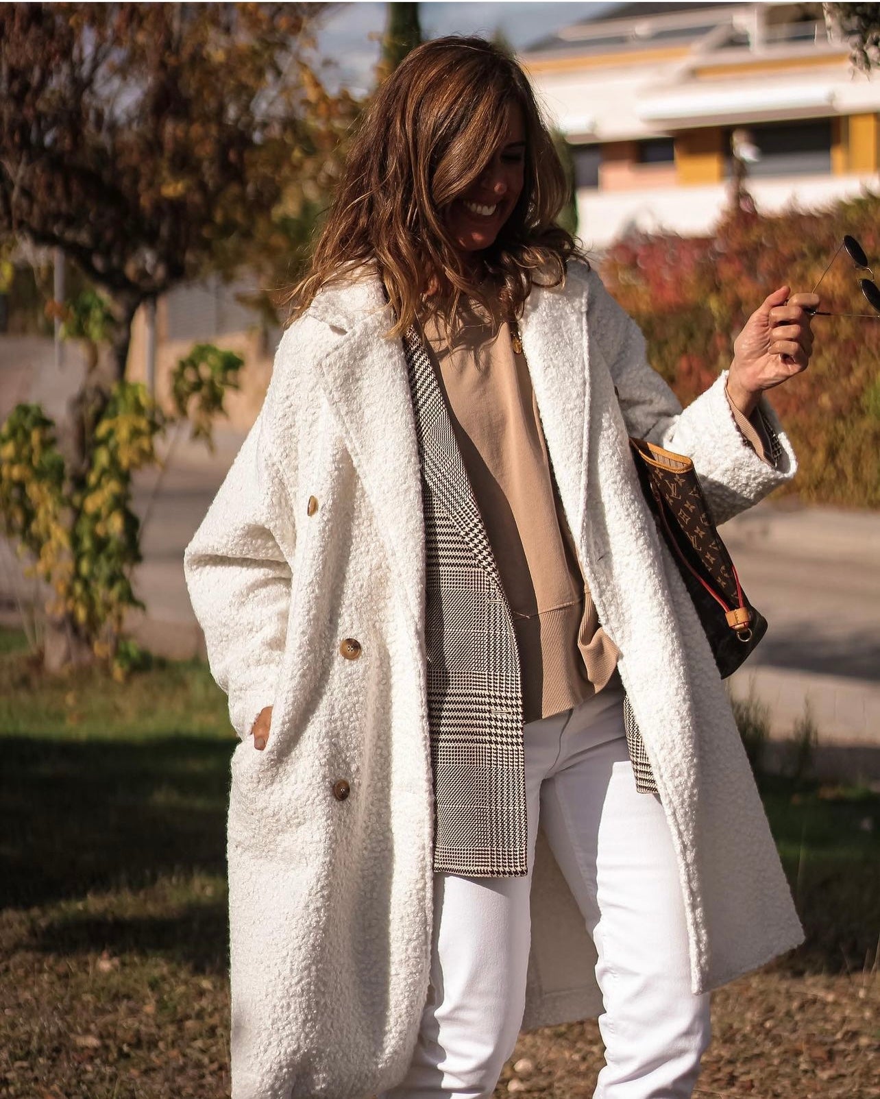 Abrigo Magnolia baguilla crudo