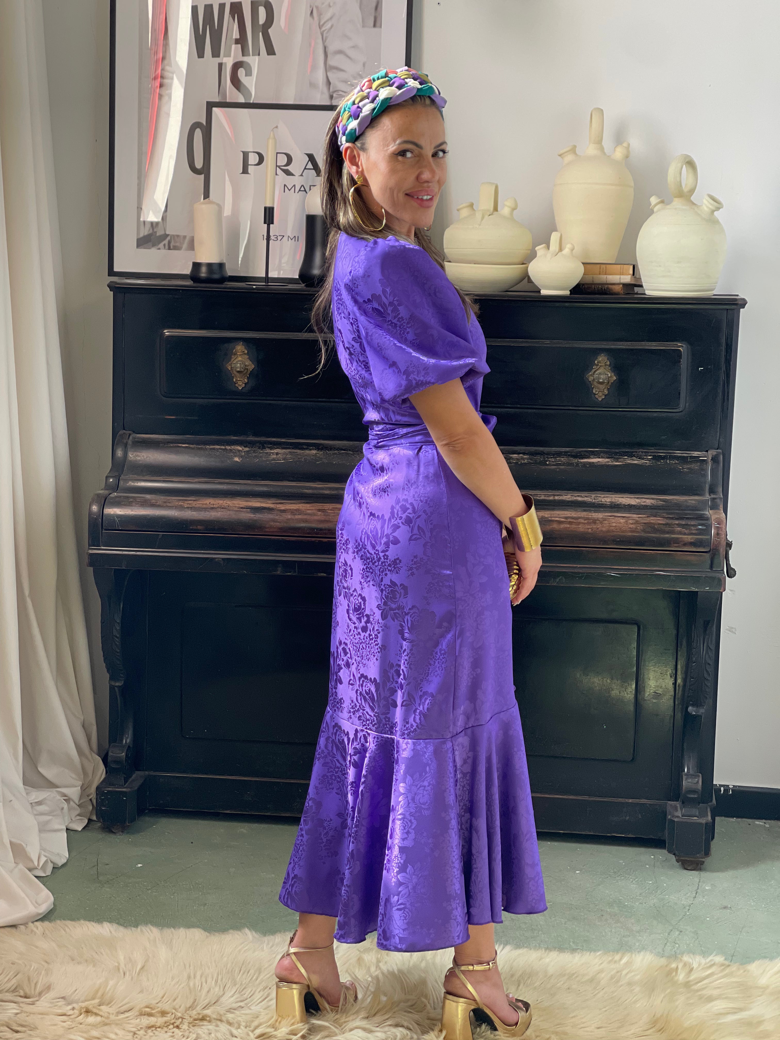 Vestido Lola Morado