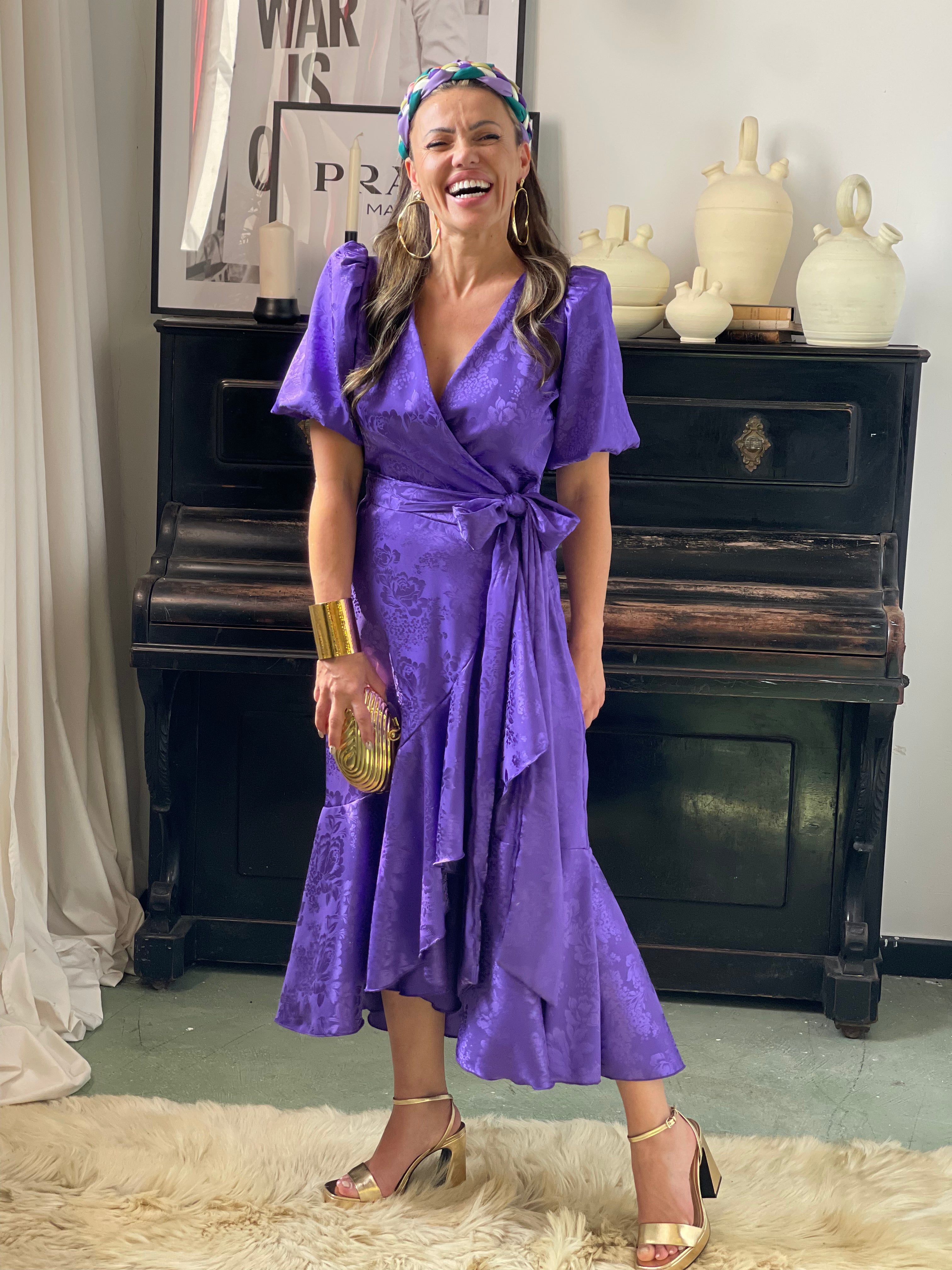 Vestido Lola Morado