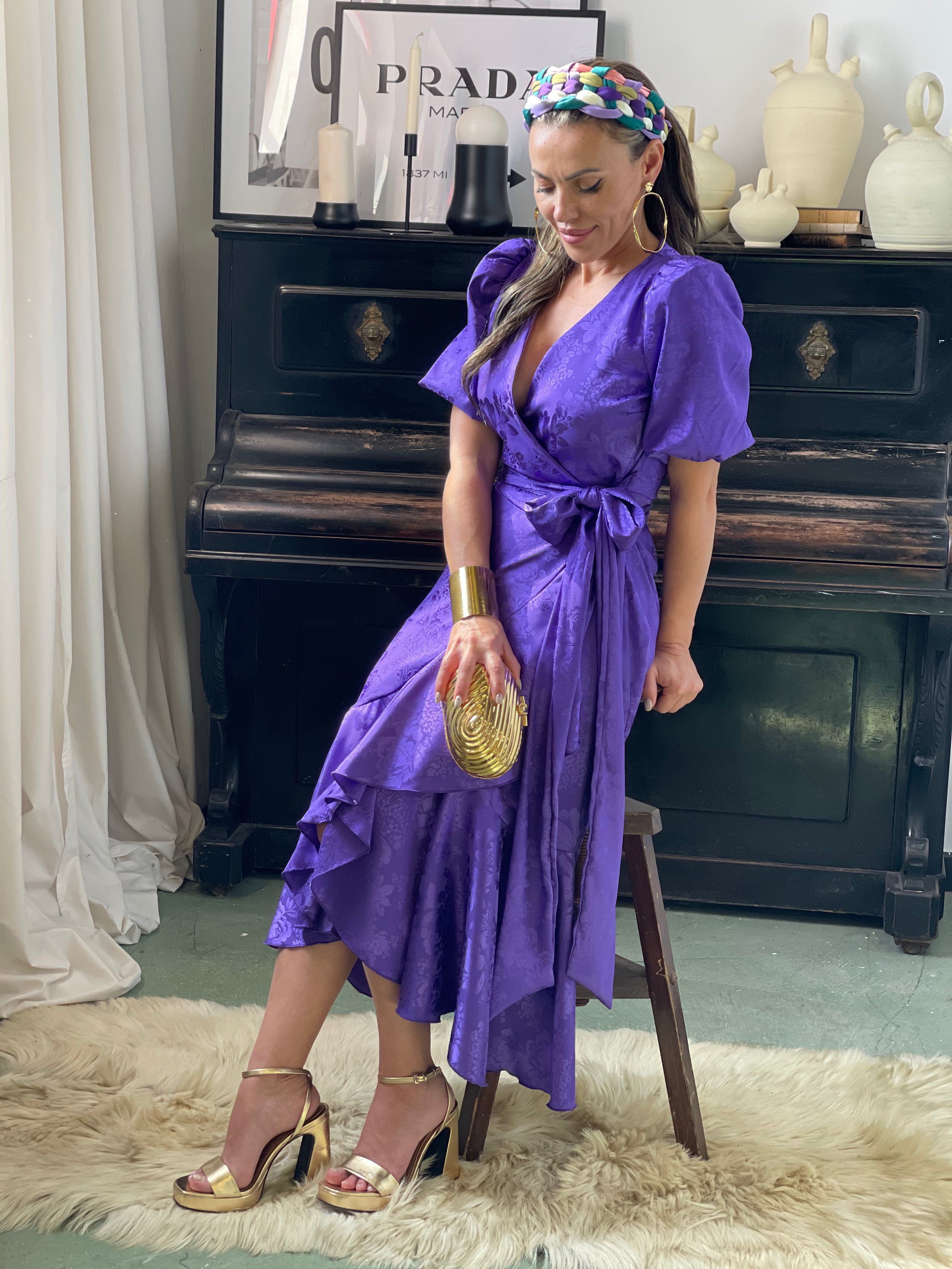 Vestido Lola Morado