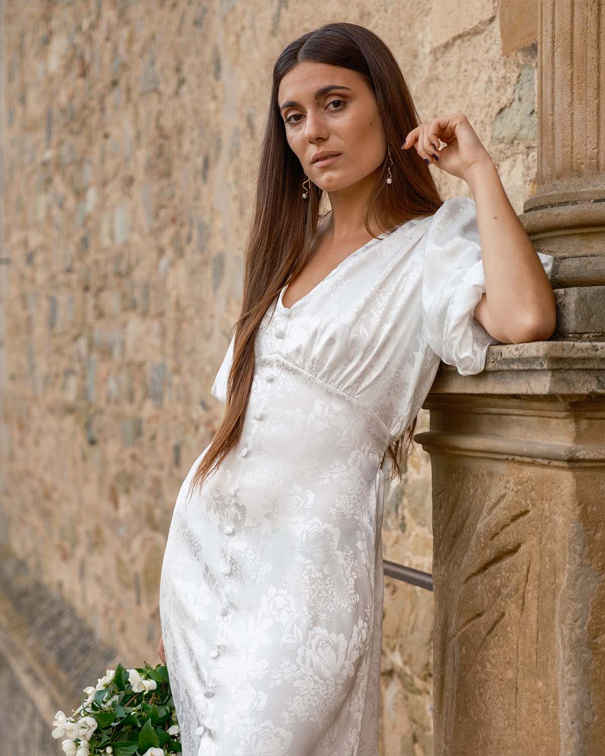 Coral Lola dress
