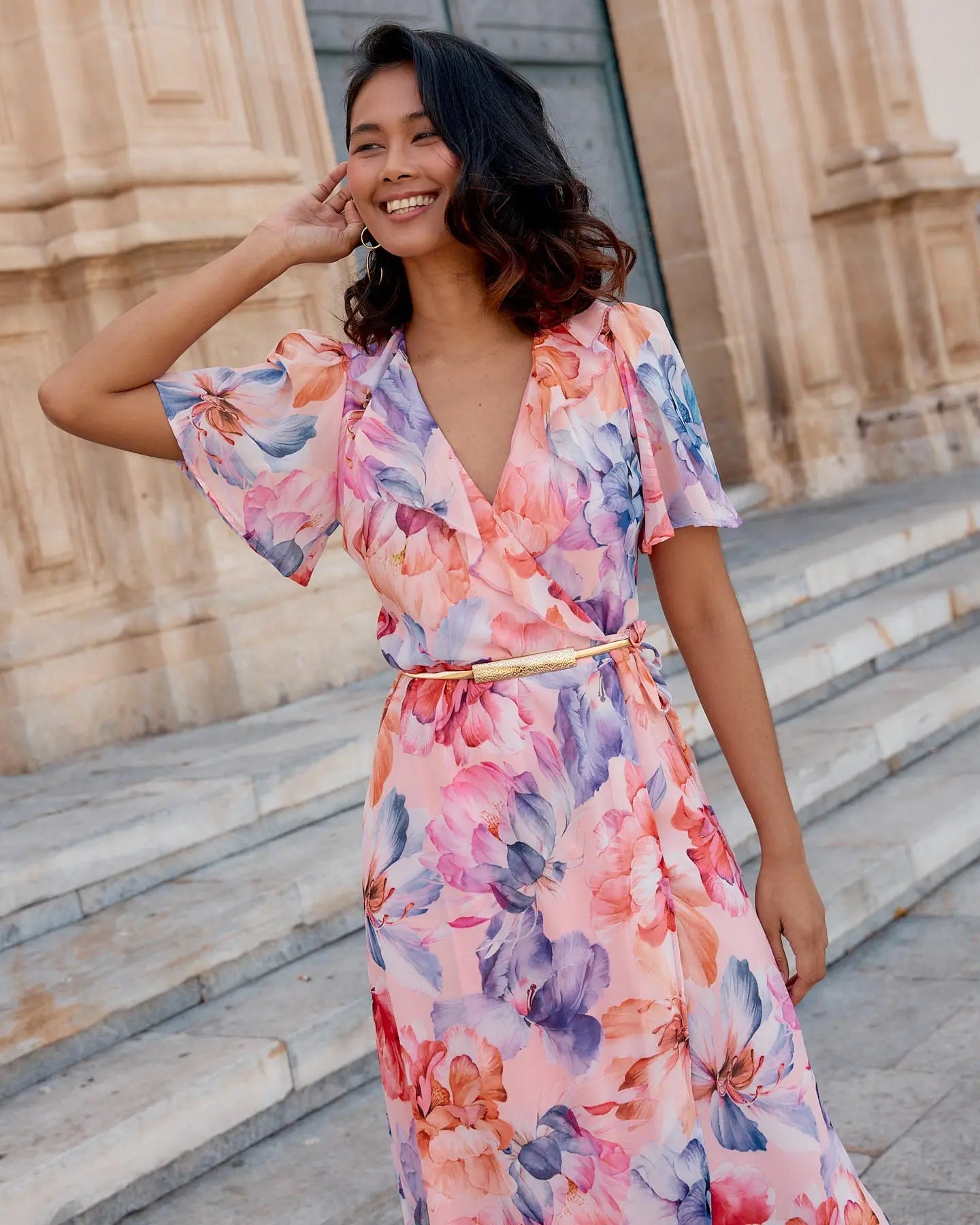 Vestido Sofía Rosa elvestidordecandela