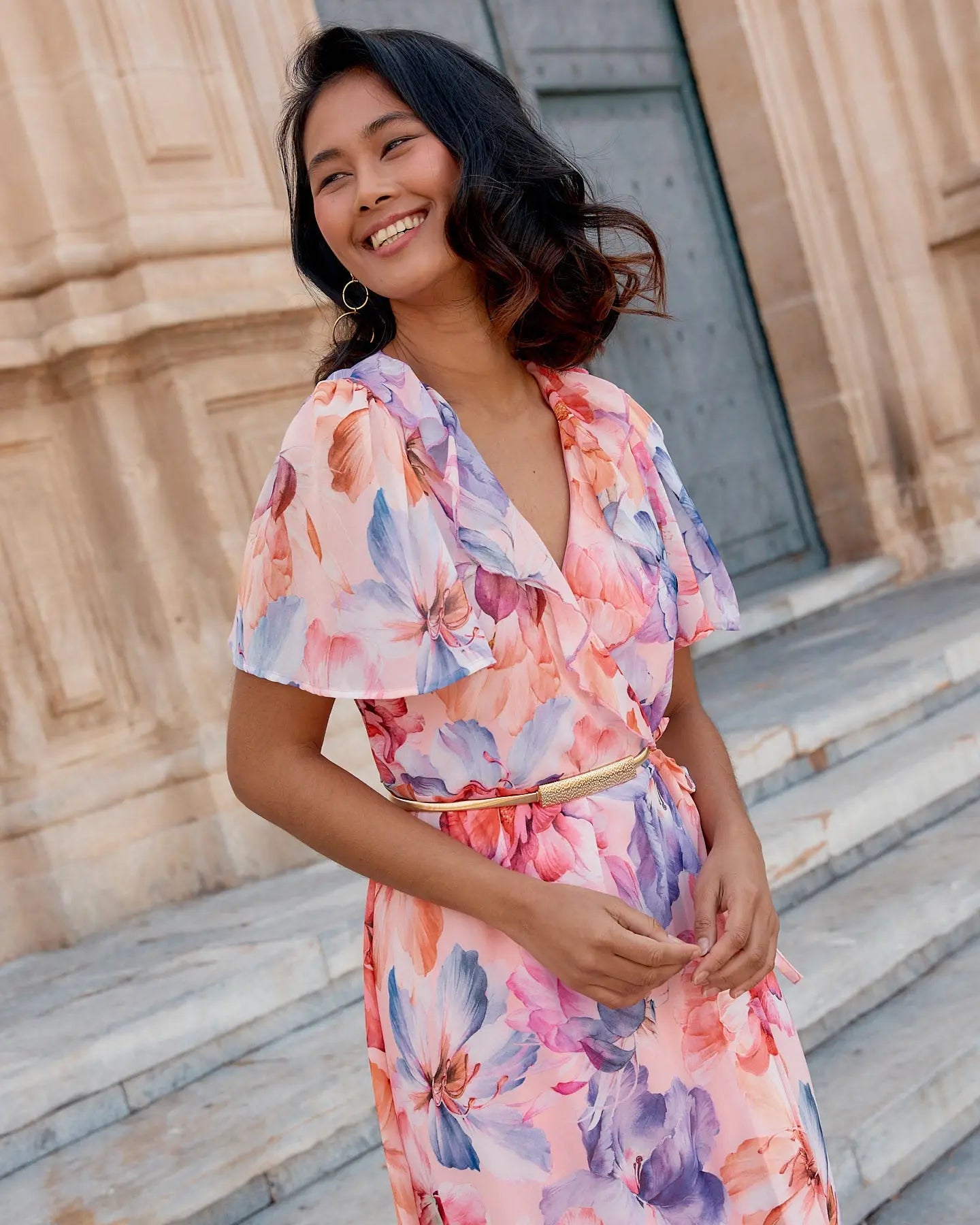 Vestido Sofía Rosa elvestidordecandela