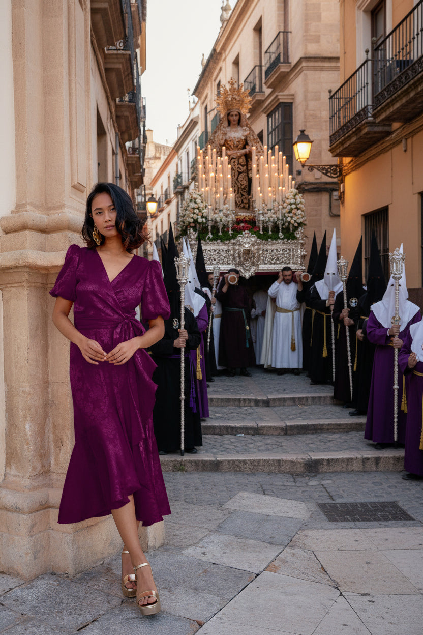 Vestido Lola Purpura