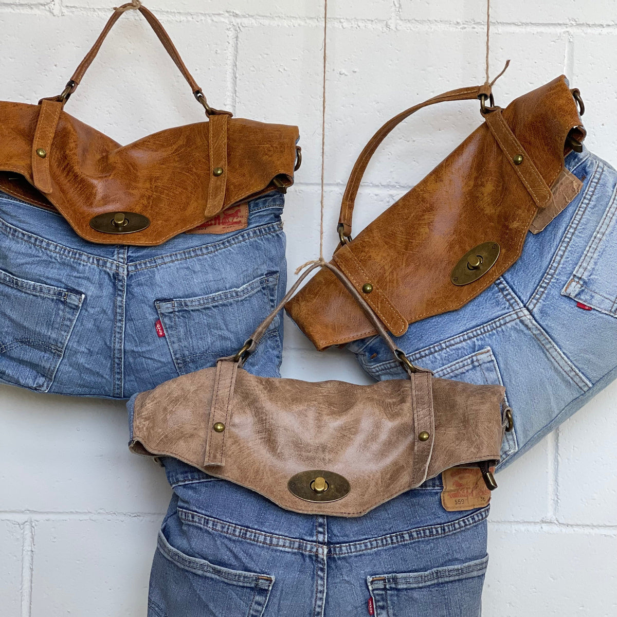 Bolso Jean Solapa camel