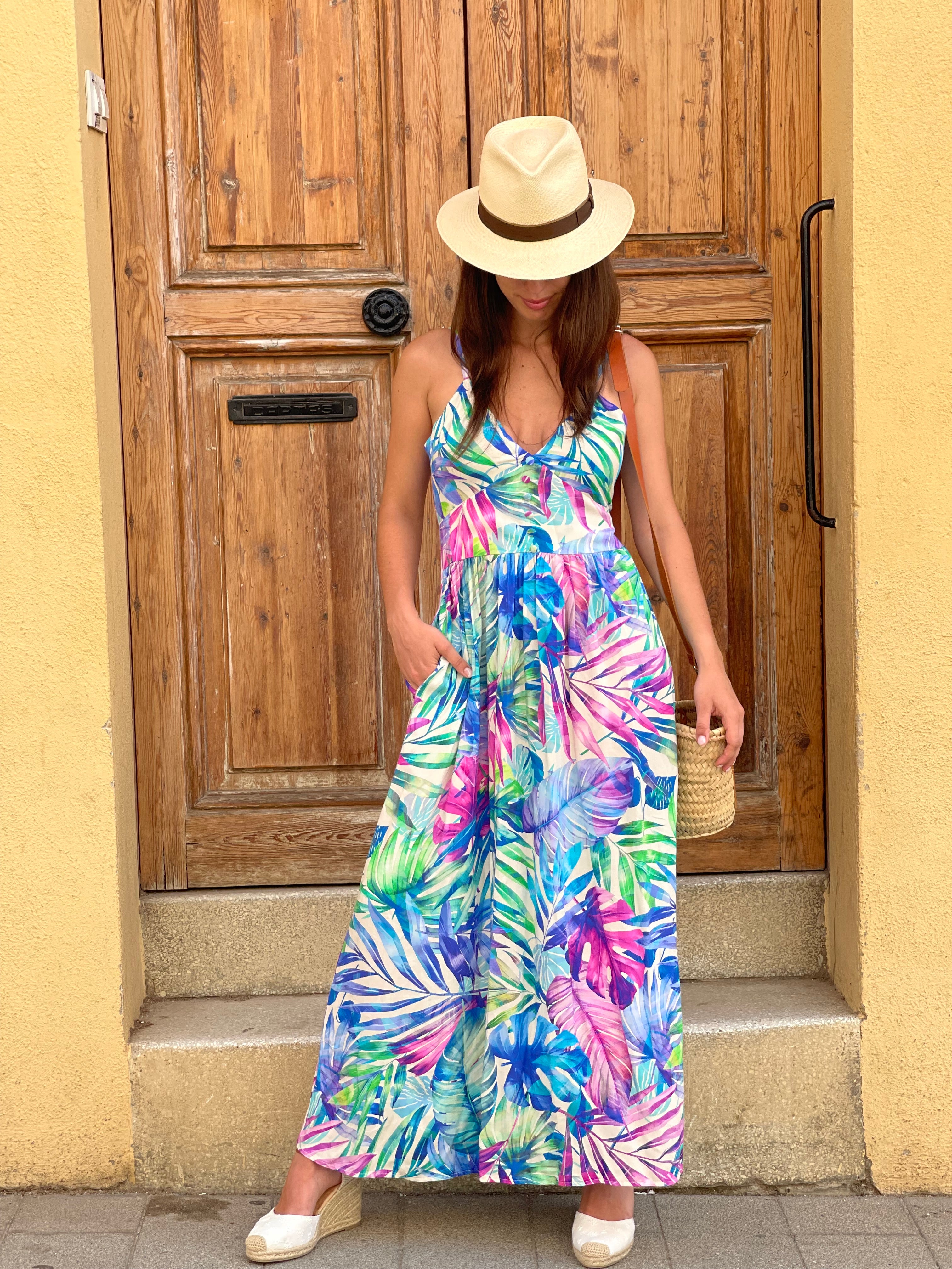 Vestido Palmeras