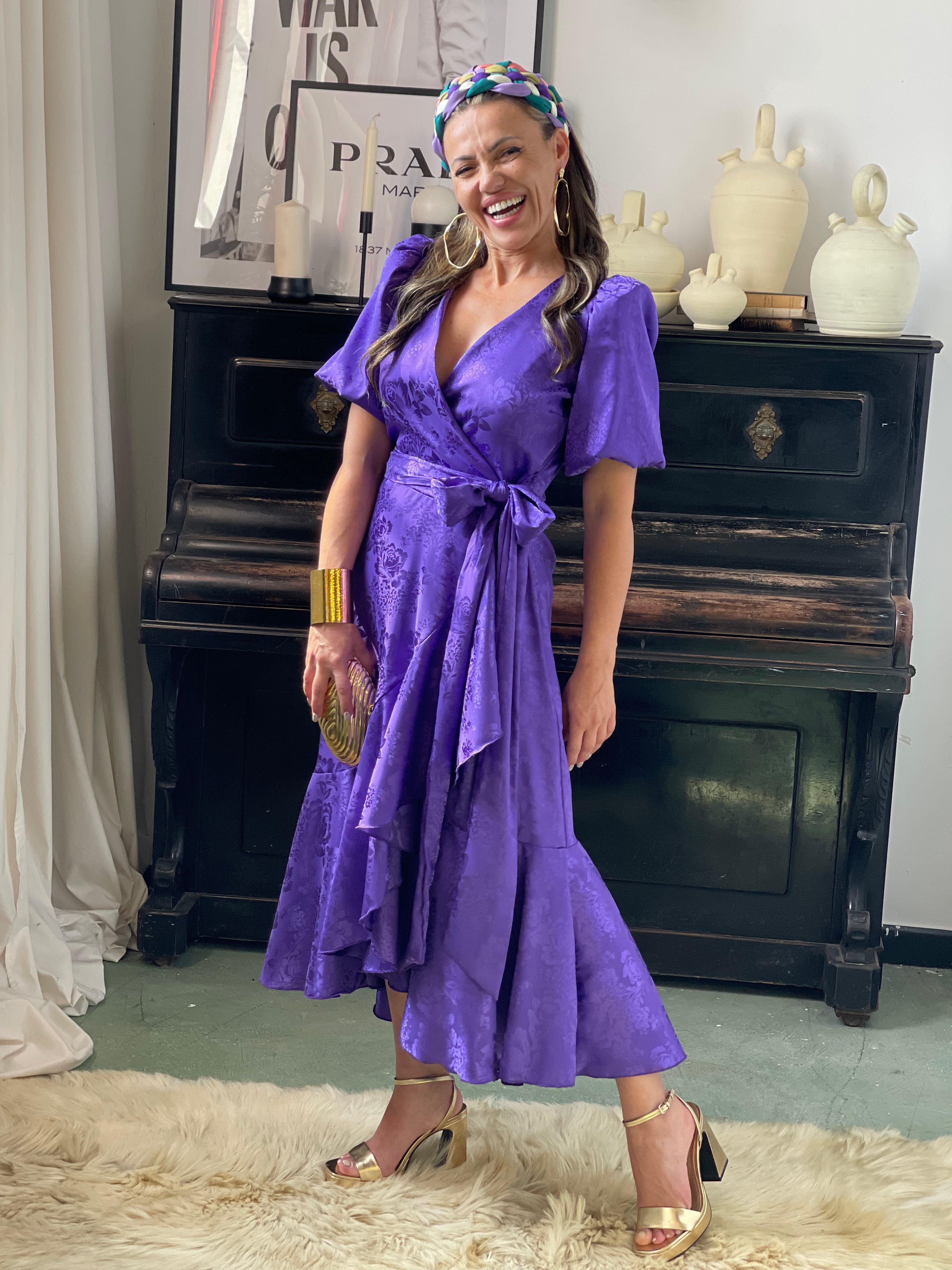 Vestido Lola Morado