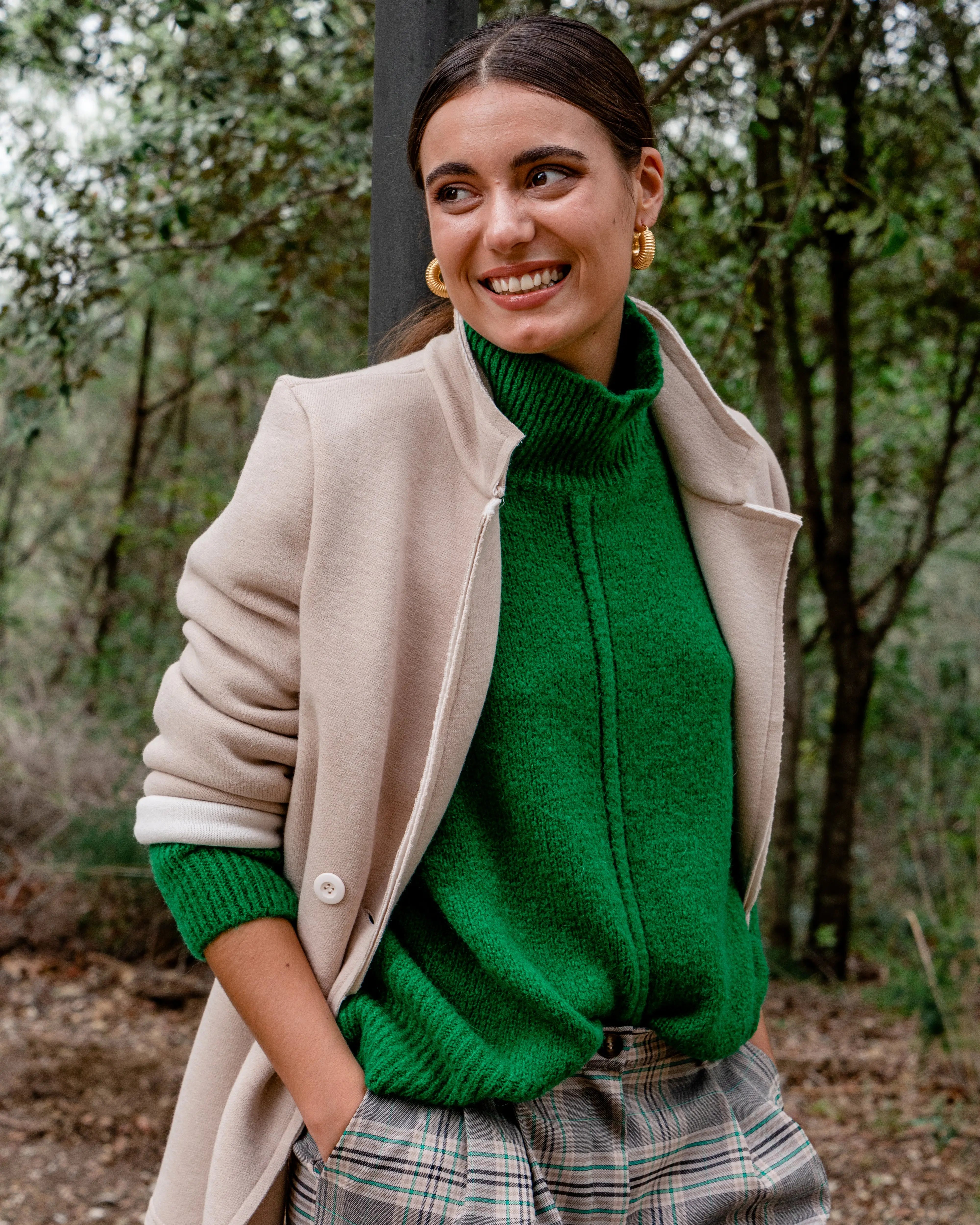 Blazer oversize punto elvestidordecandela