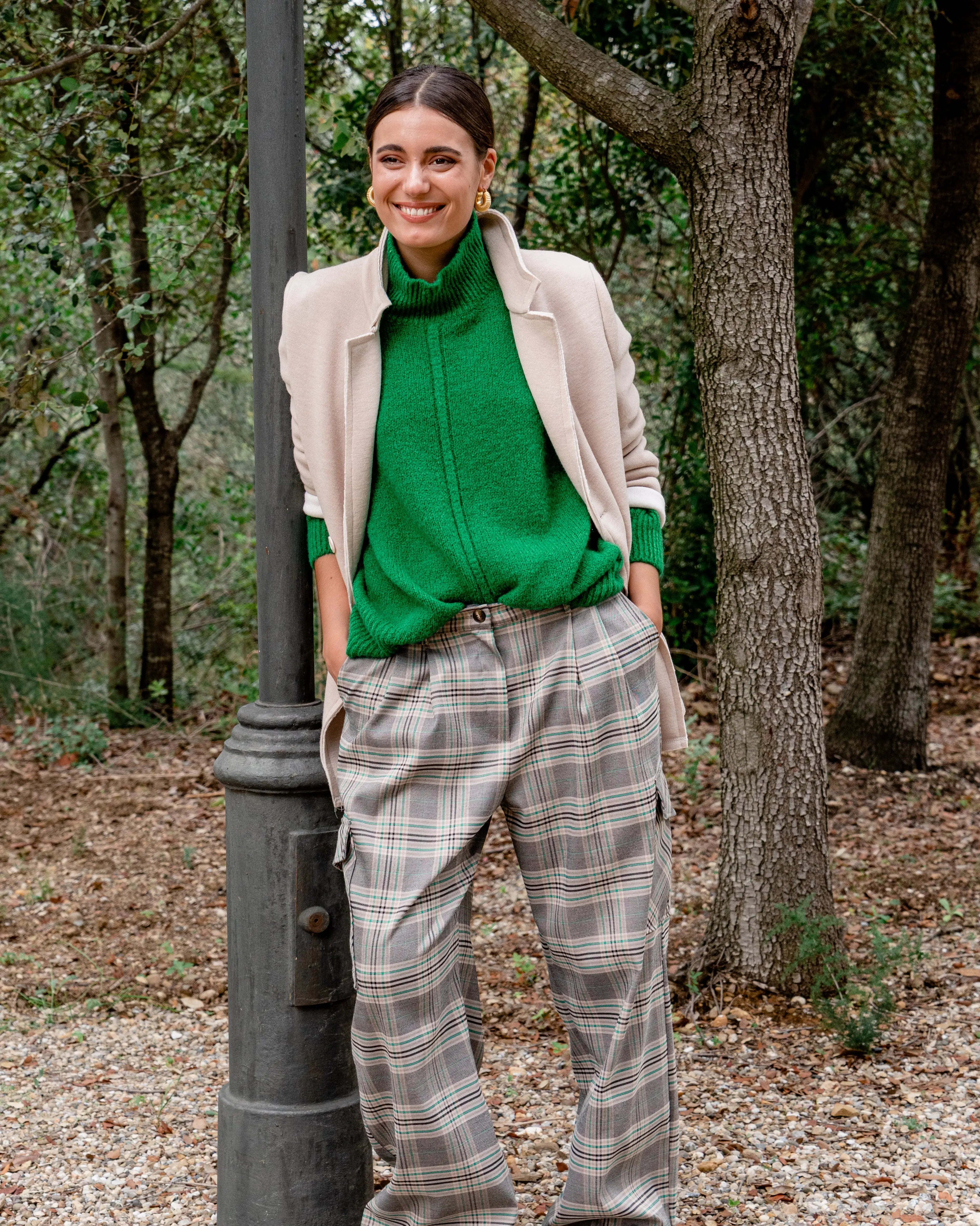 Blazer oversize punto elvestidordecandela
