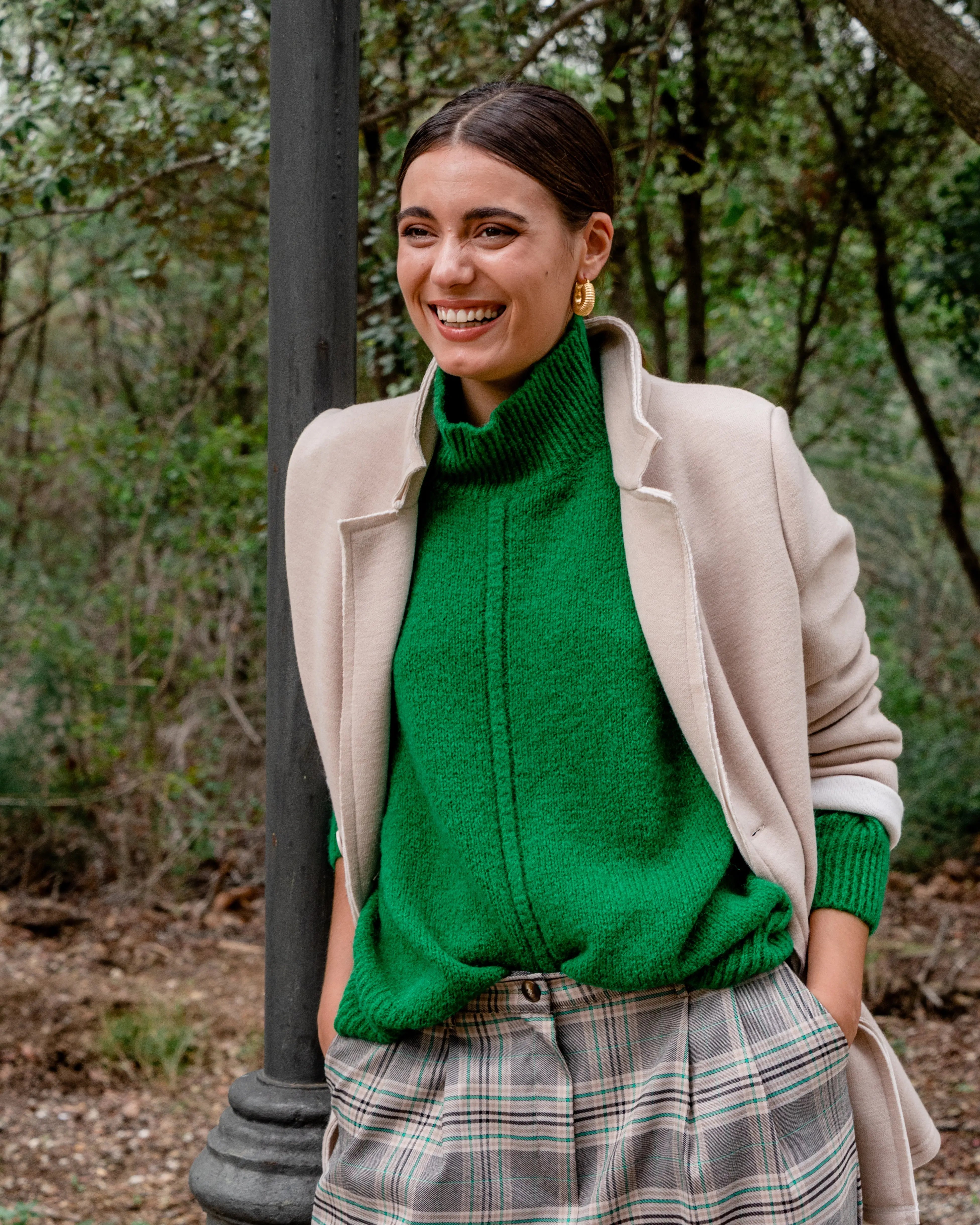 Blazer oversize punto elvestidordecandela