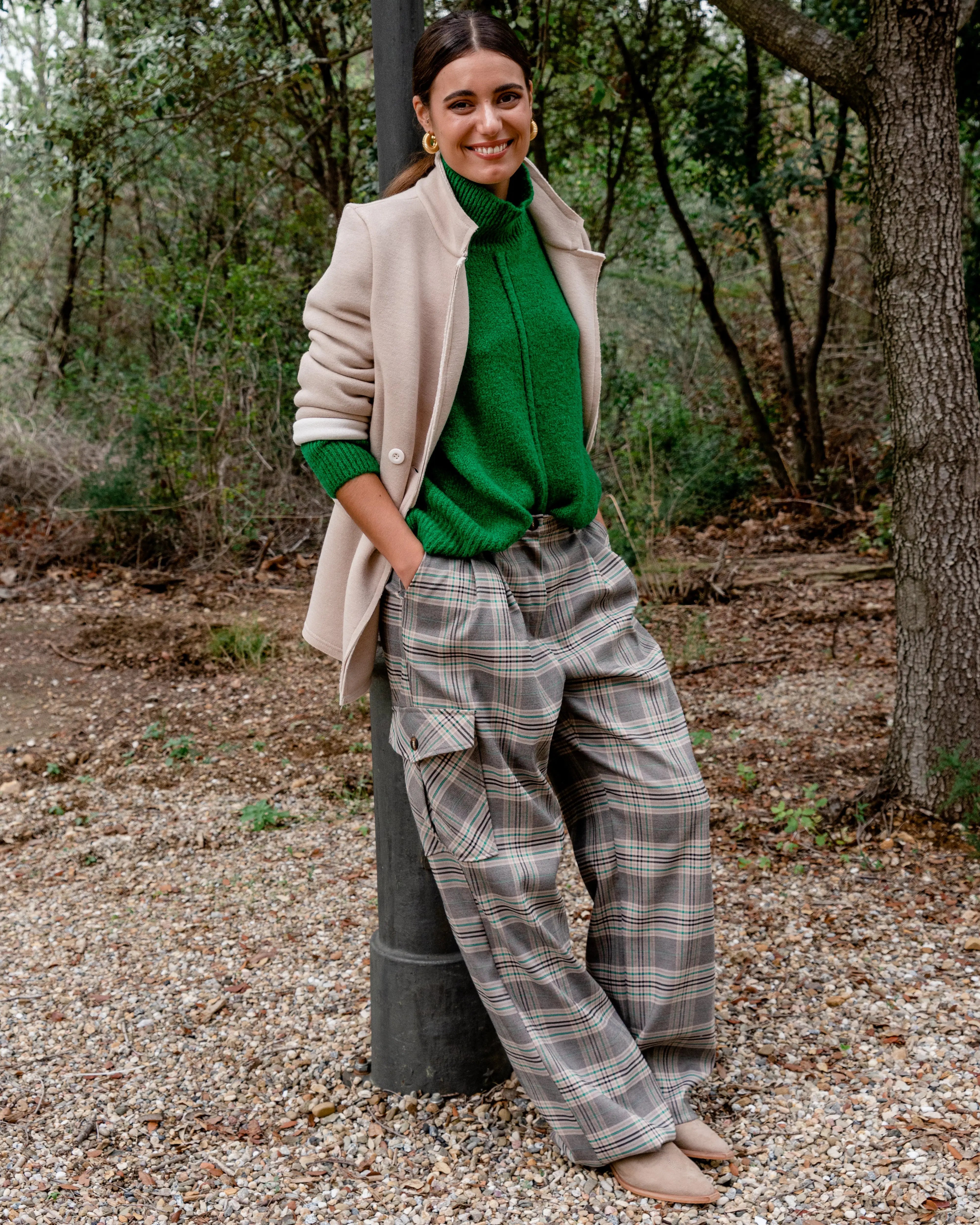 Blazer oversize punto elvestidordecandela