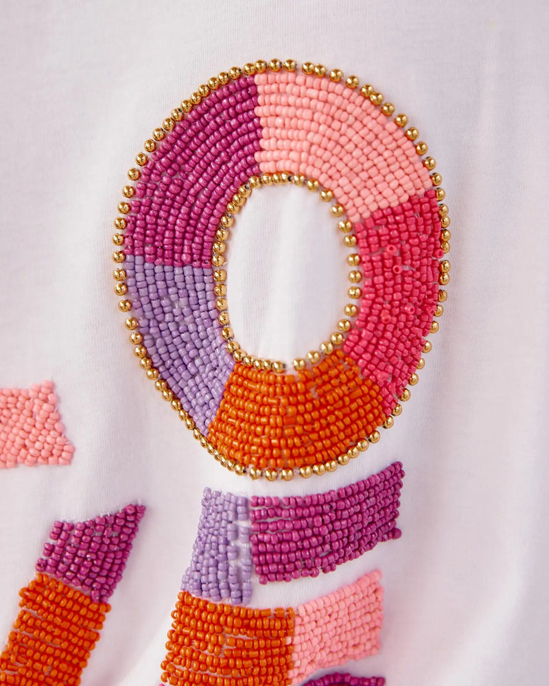 CAMISETA LOVE BLANCA elvestidordecandela