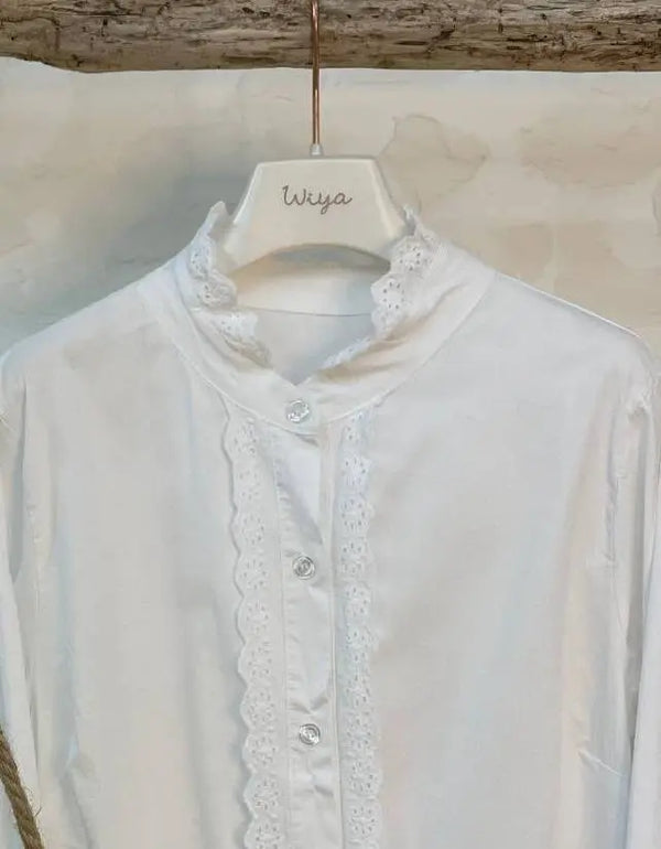 Camisa puntilla elvestidordecandela