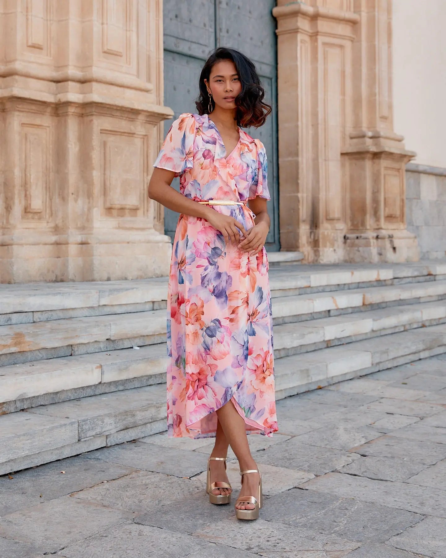 Vestido Sofía Rosa elvestidordecandela